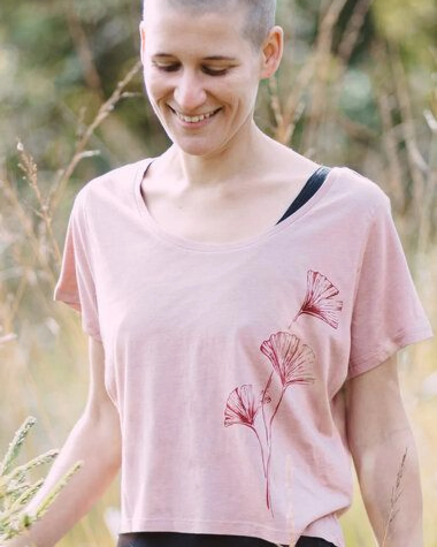 Life-Tree Fairwear Shirt Women Ginkgo – Ansicht 3