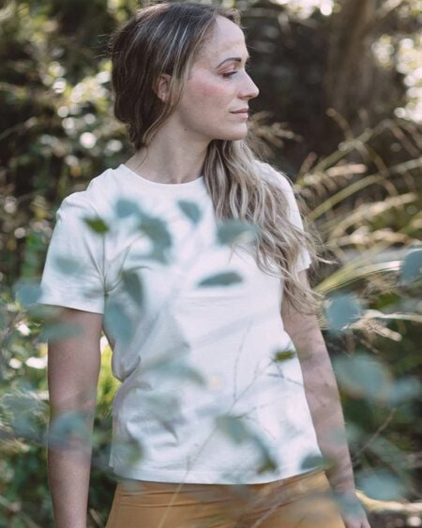 Life-Tree Fairwear Organic Basic Shirt Women Natural Raw – Ansicht 4