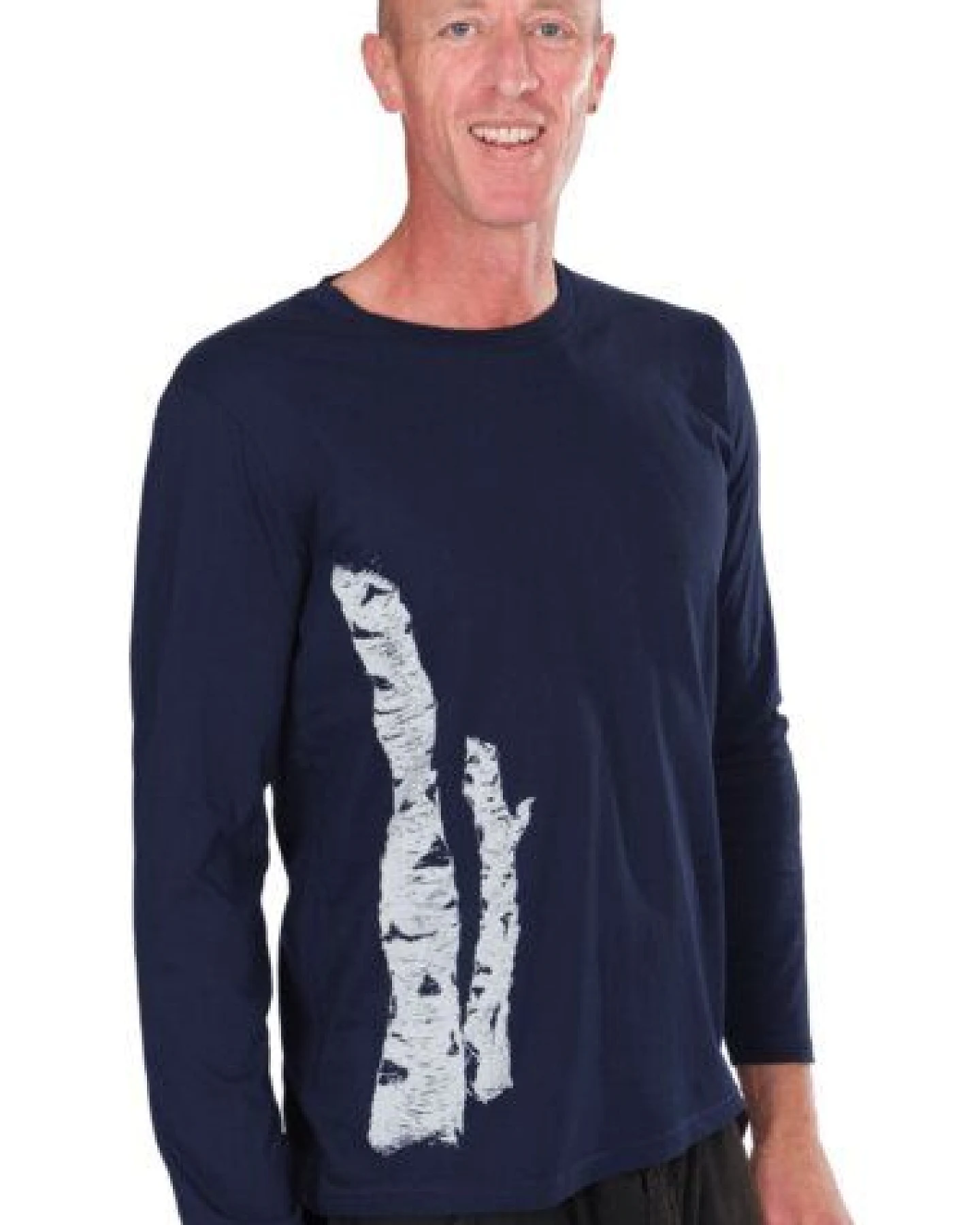 Life-Tree Organic Fairwear Longsleeve Men Fairwear Organic Birkenstamm – Ansicht 3