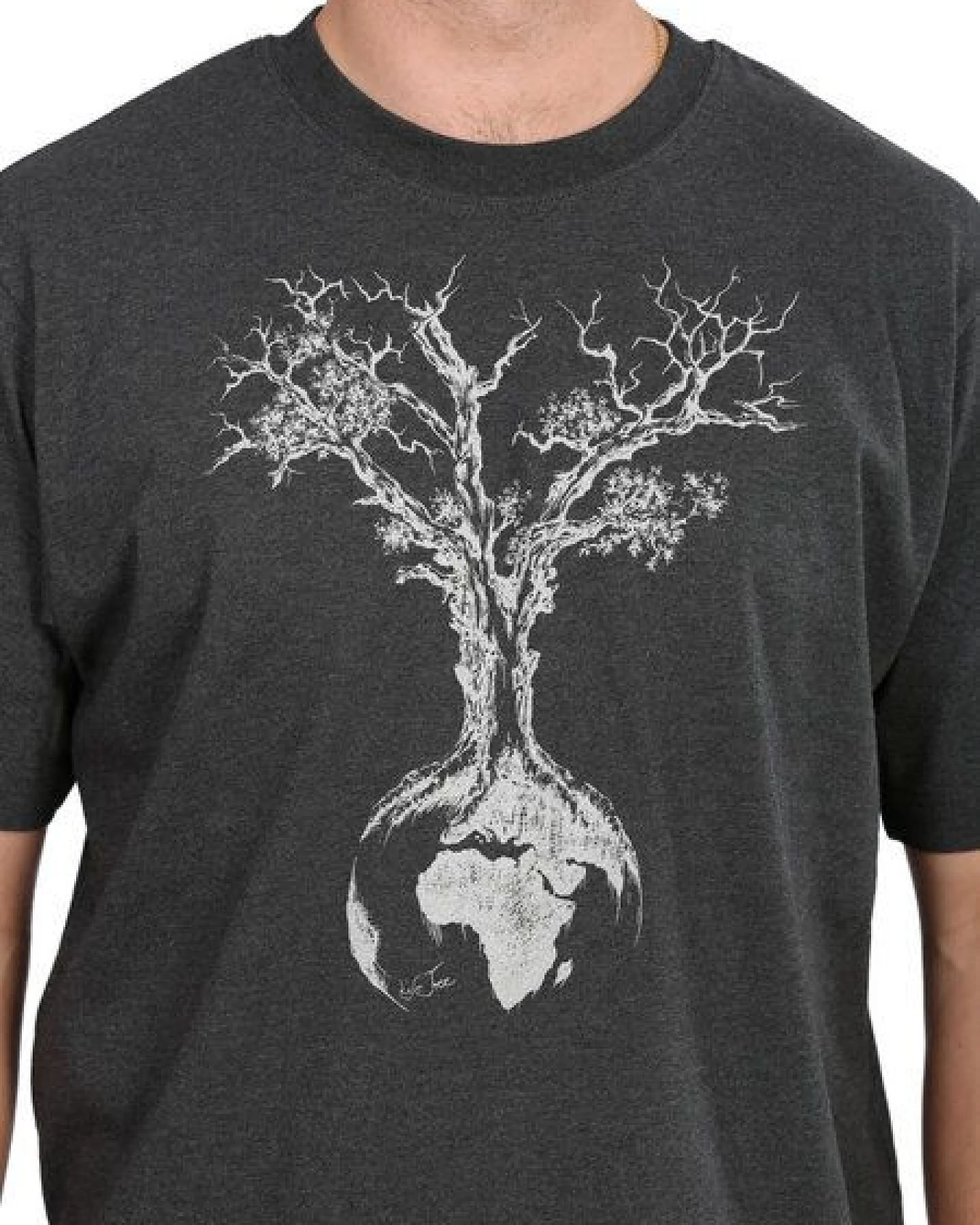 Life-Tree Organic Fairwear Shirt Men Weltenbaum – Ansicht 3