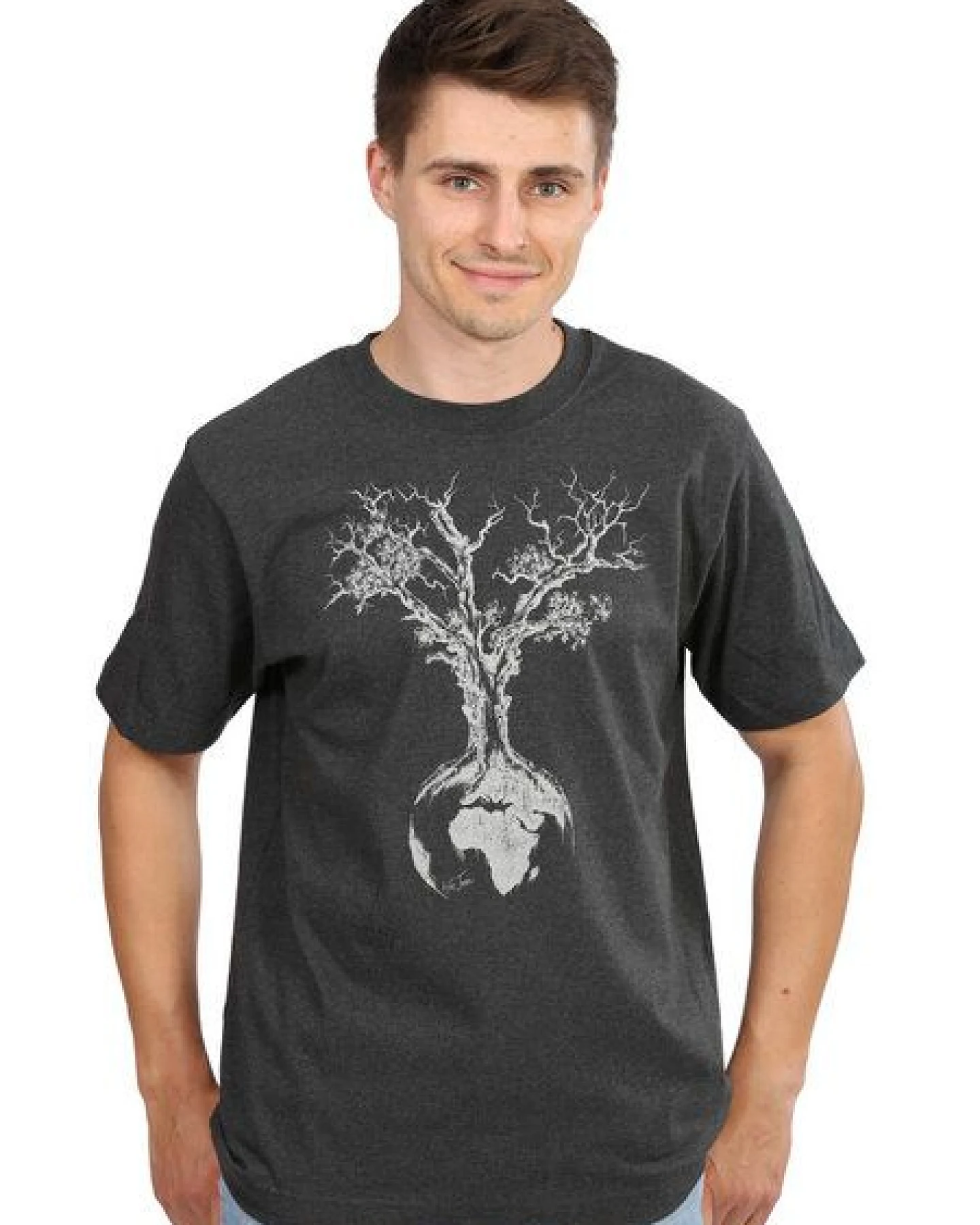 Life-Tree Organic Fairwear Shirt Men Weltenbaum – Ansicht 4