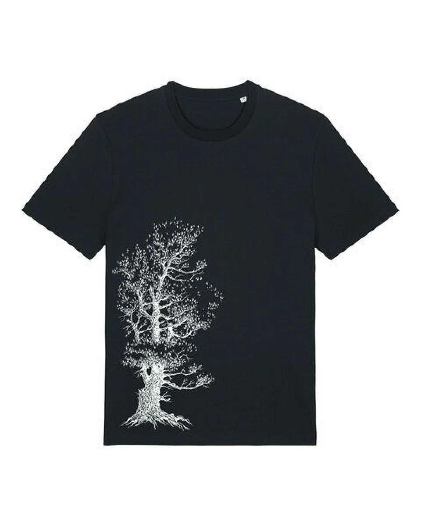 Life-Tree Organic Fairwear Shirt Men Black Pine Tree – Ansicht 3