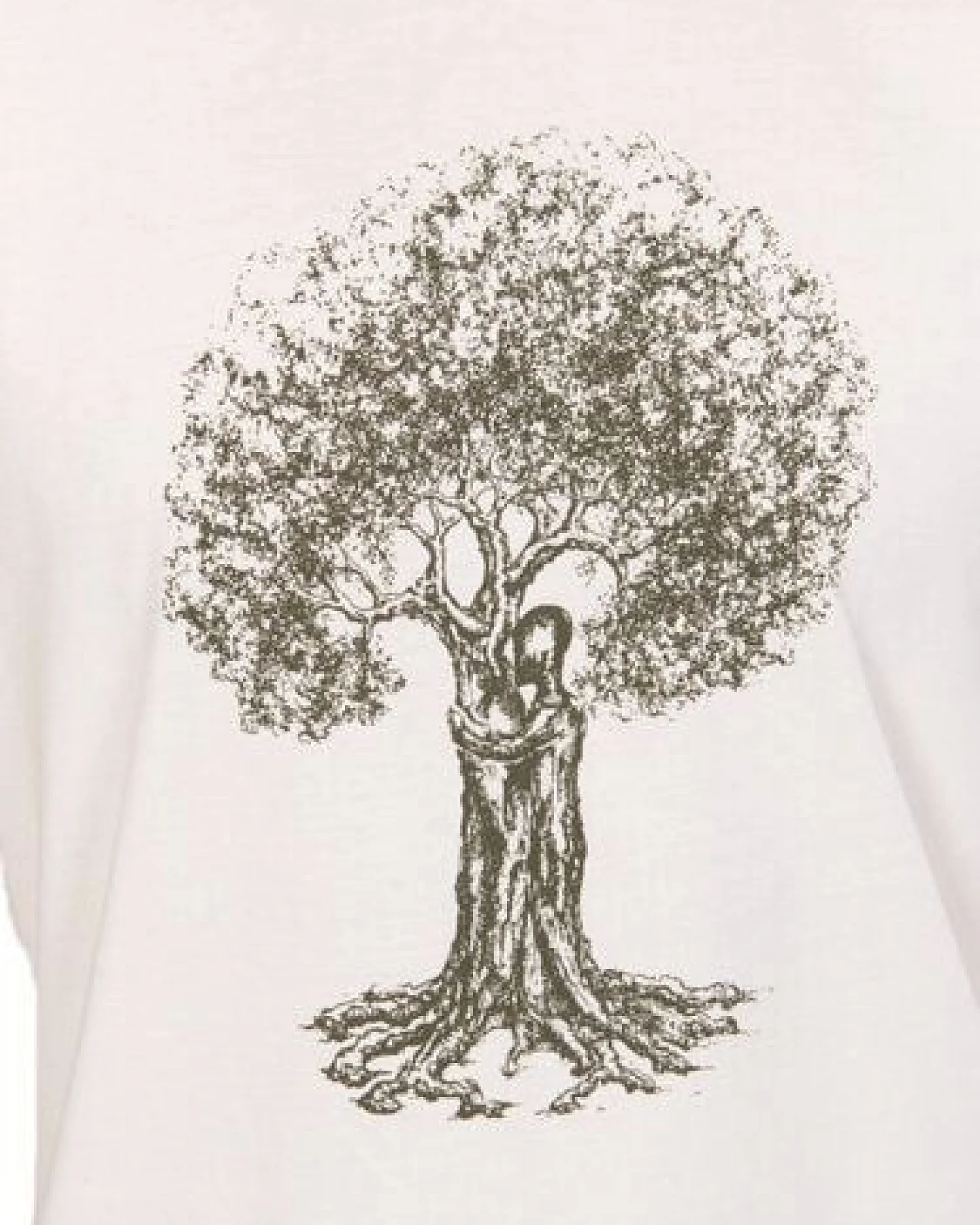 Life-Tree Organic Fairwear Shirt Men Stone Washed White Treehugger – Ansicht 3
