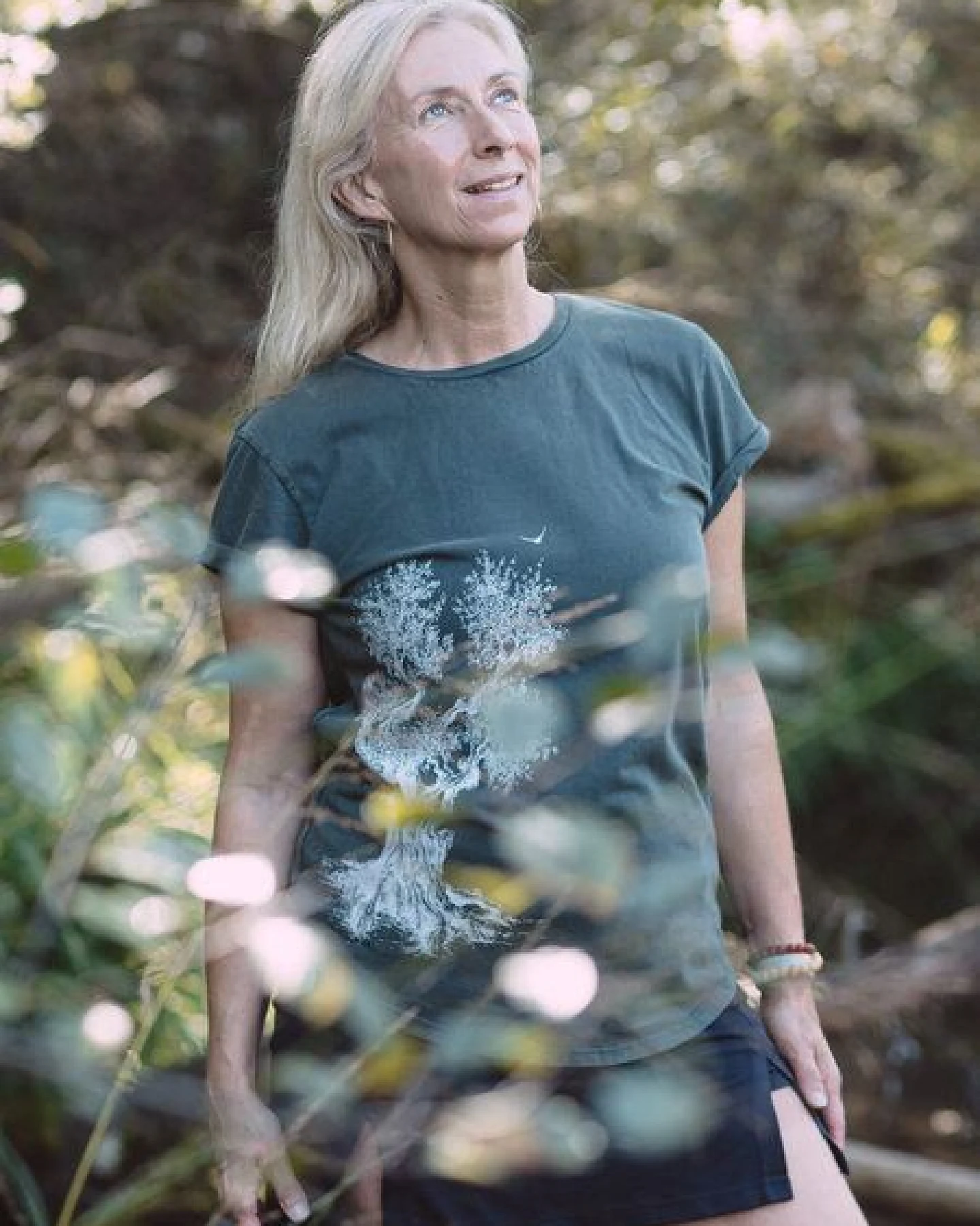 Life-Tree Organic Fairwear Shirt Women Olive Tree – Ansicht 4