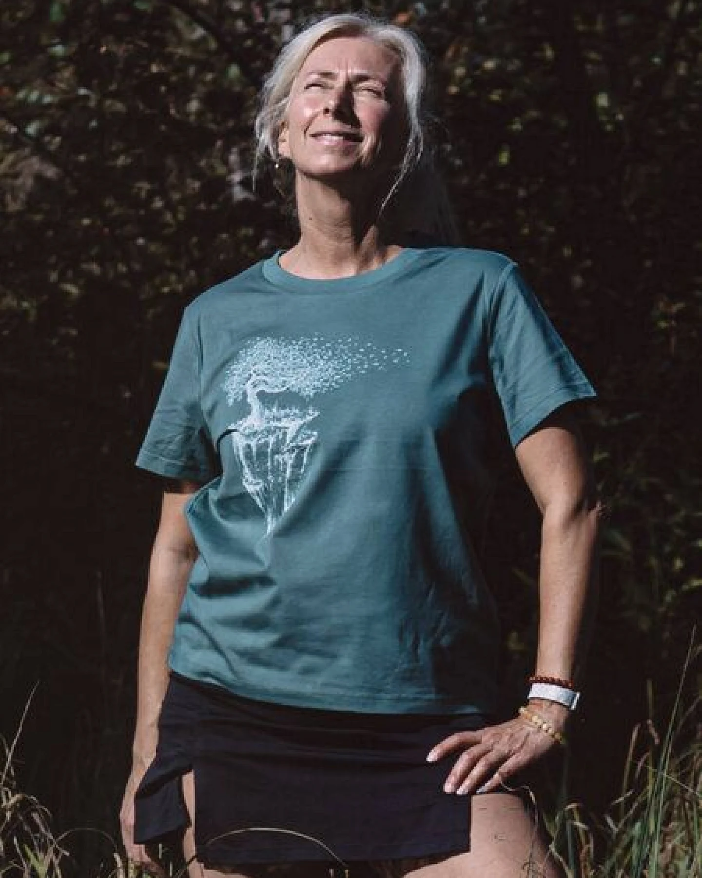 Life-Tree Organic Fairwear Shirt Women Stargazer Maple Island – Ansicht 2