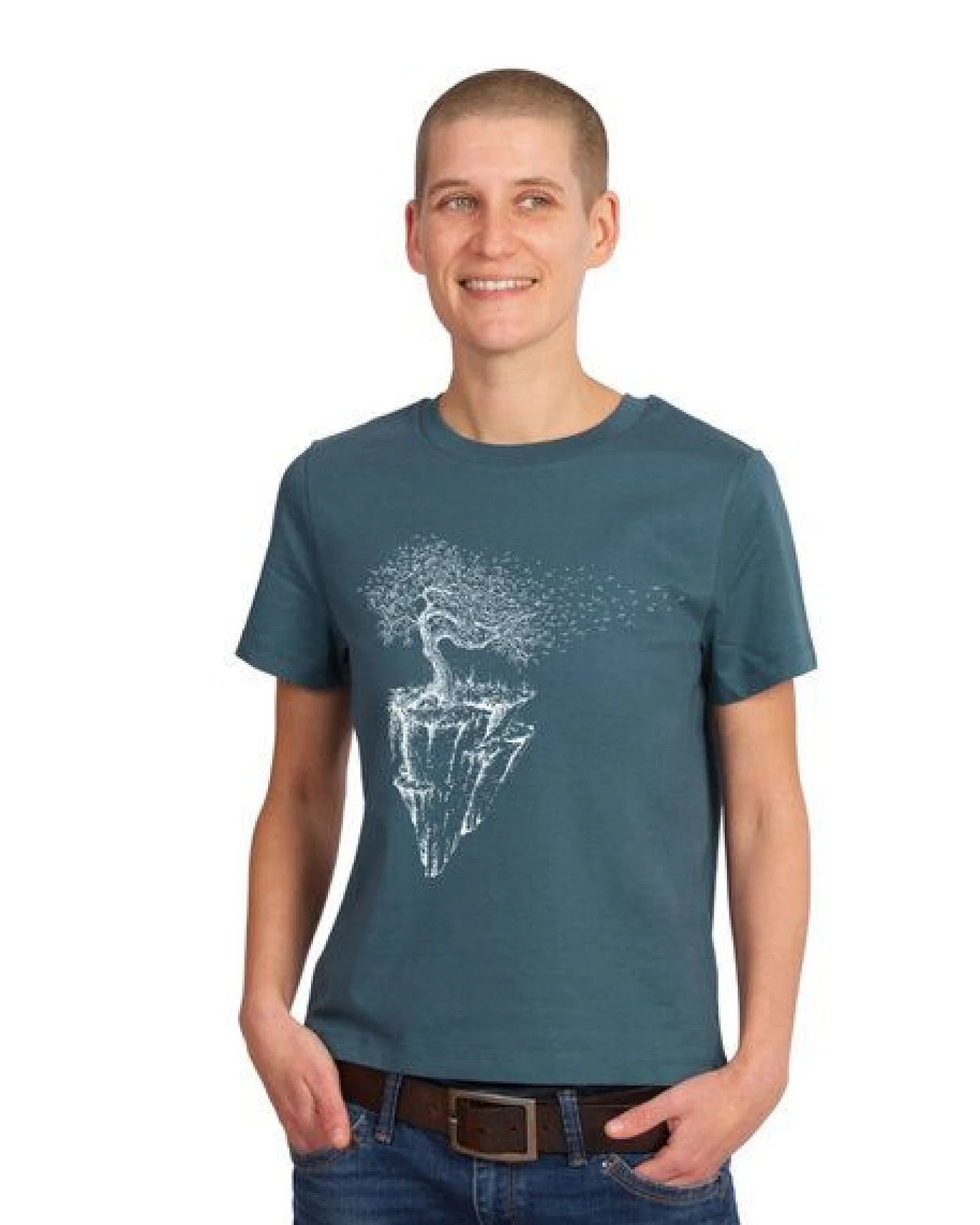Life-Tree Organic Fairwear Shirt Women Stargazer – Ansicht 3