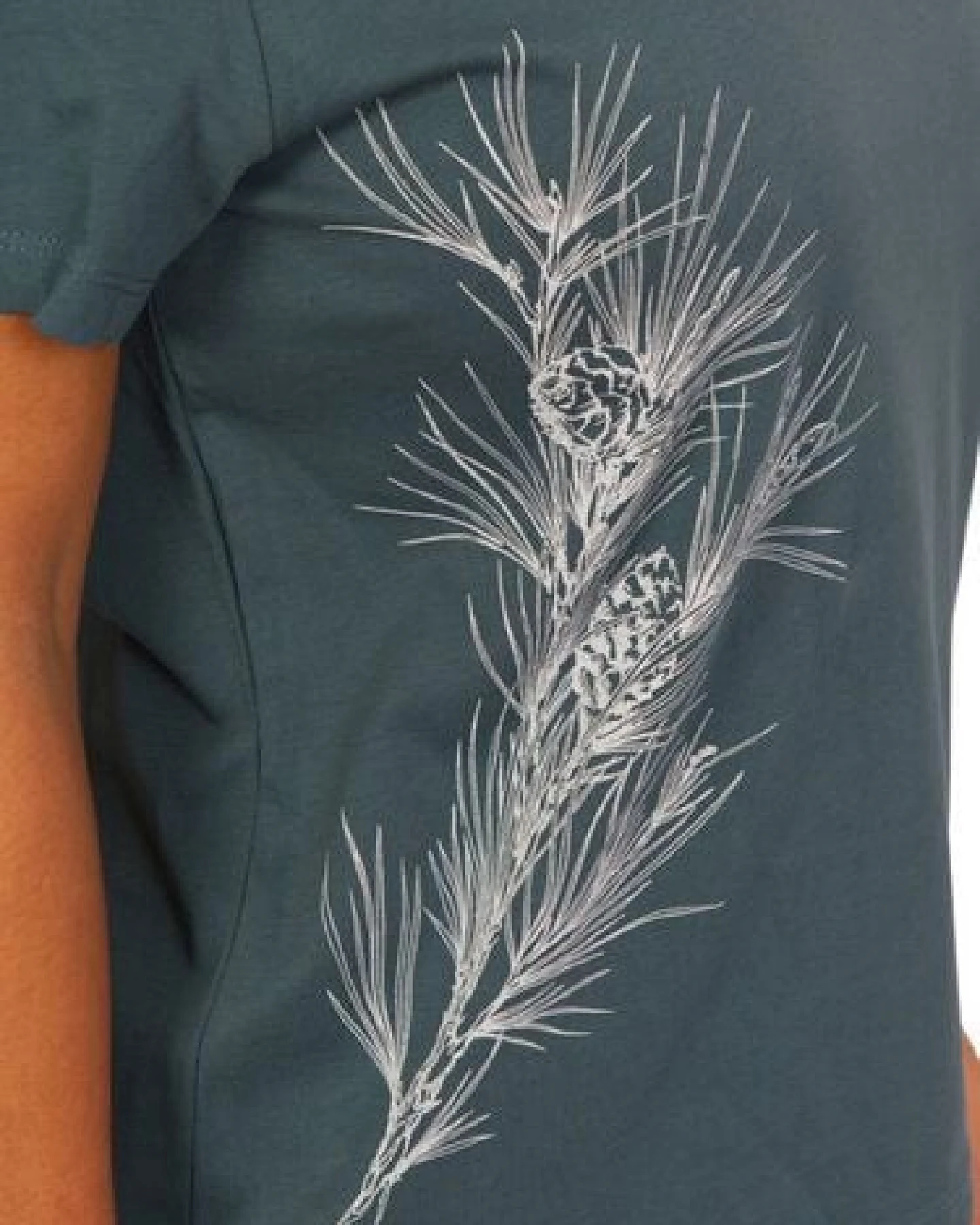 Life-Tree Organic Fairwear Shirt Women Stargazer Pine Branch – Ansicht 3