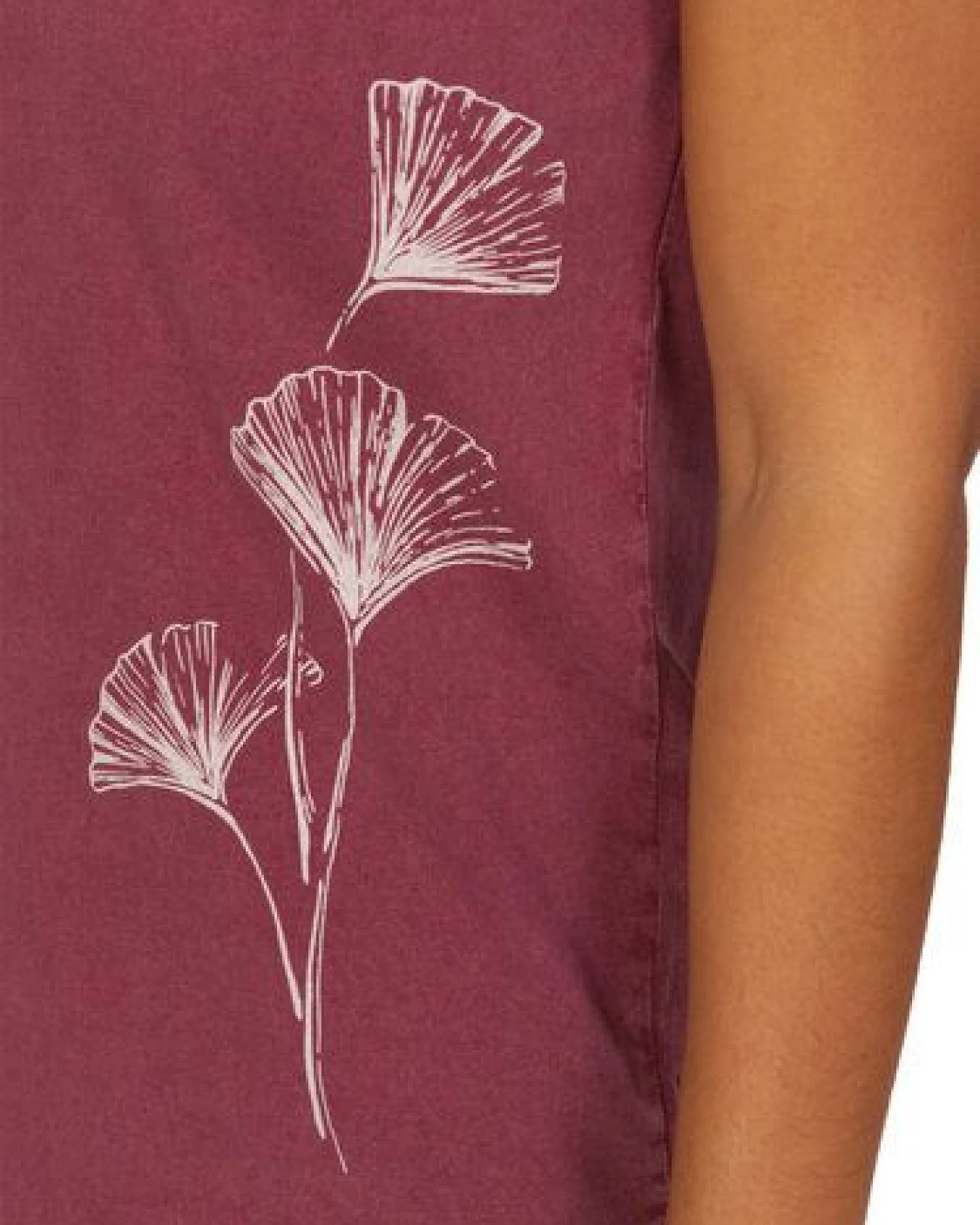 Life-Tree Organic Fairwear Shirt Women Ginkgo – Ansicht 4