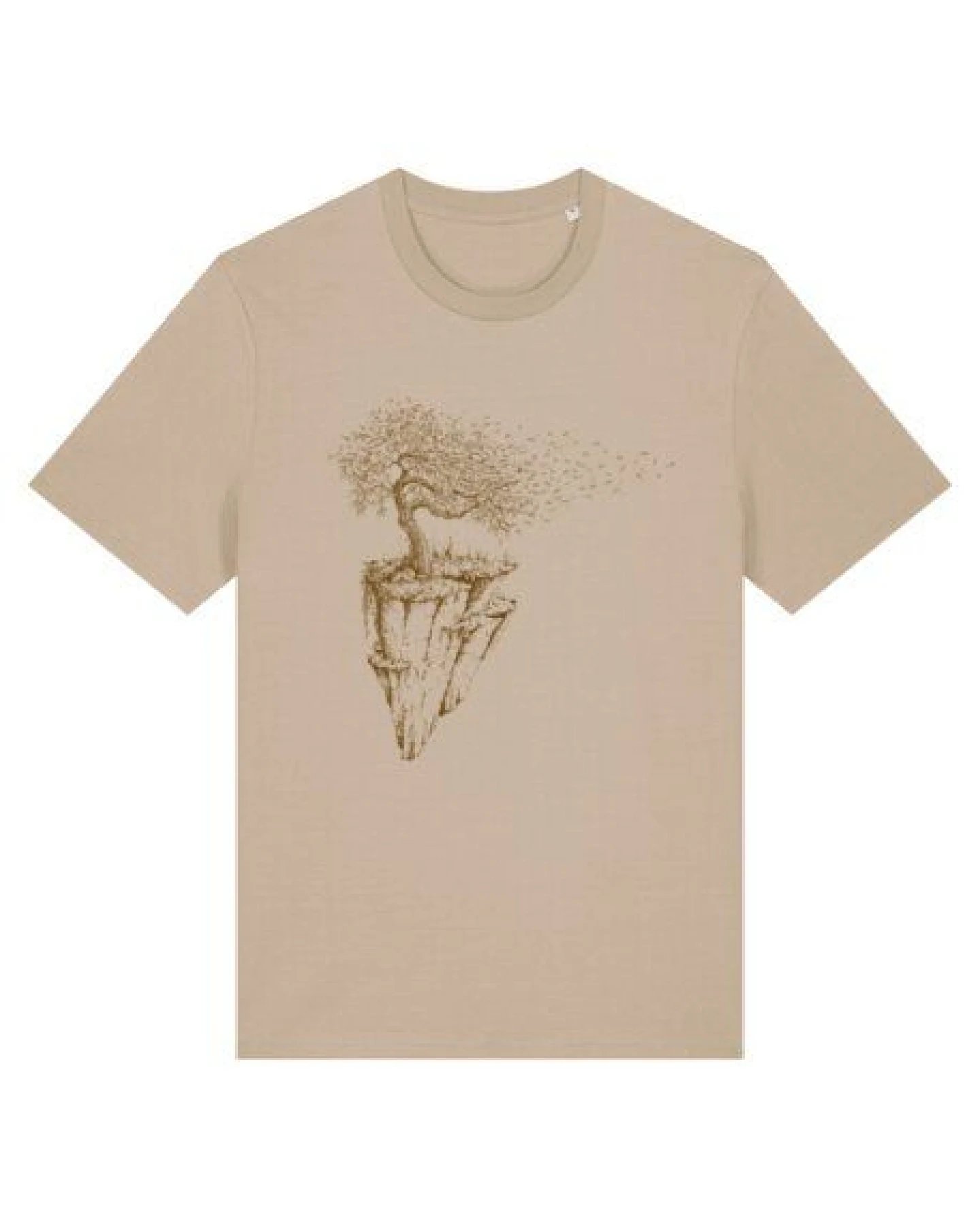 Life-Tree Organic Fairwear Shirt Men Fairwear Organic Desert Dust Maple Island/Sand Desert/ Bay/Natur – Ansicht 3