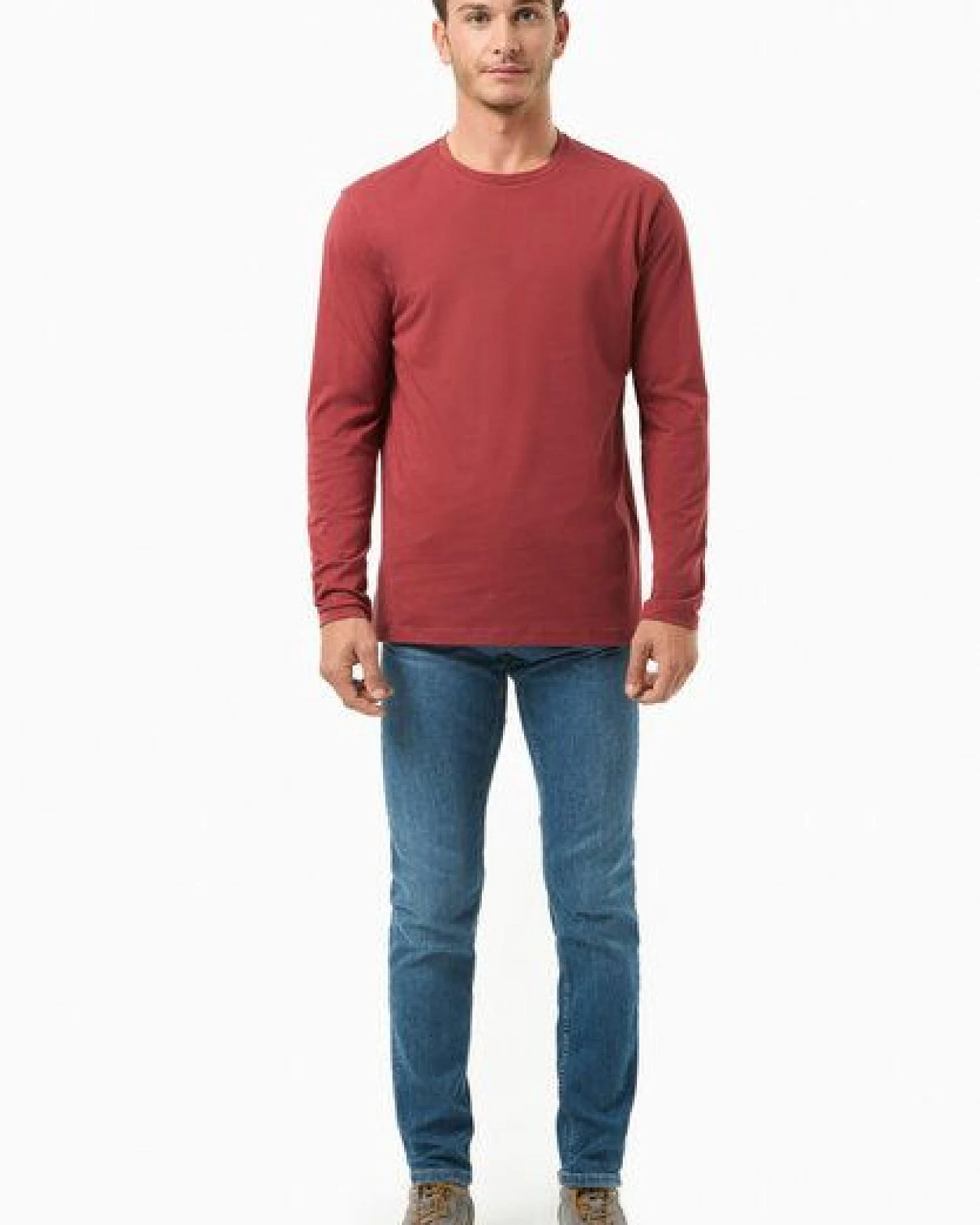 ORGANICATION Langarmshirt aus Bio-Baumwolle – Ansicht 2