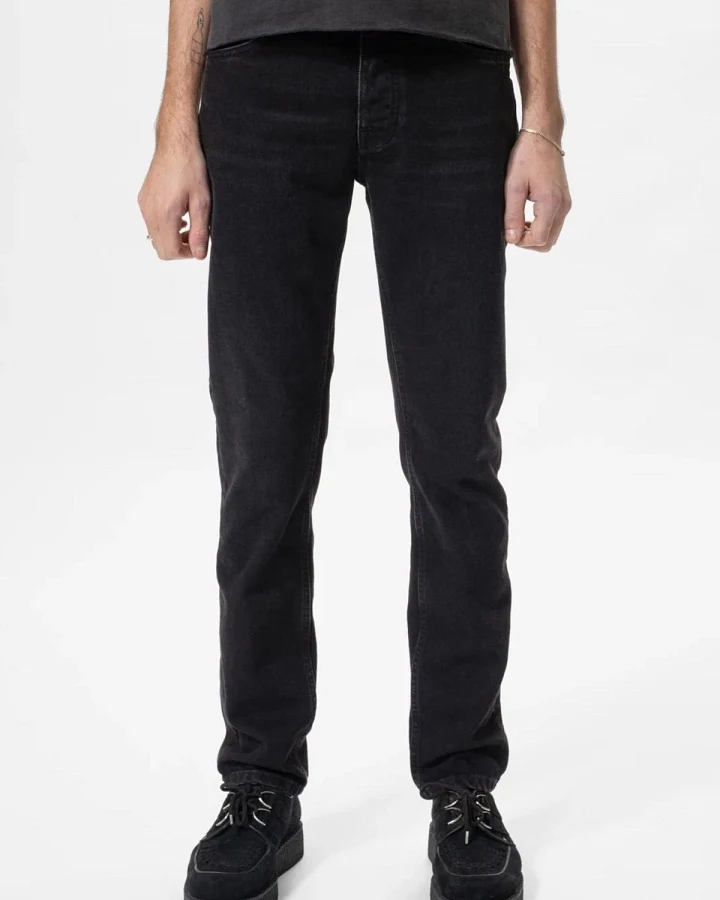 Jeans Solid Ollie Black Steel
