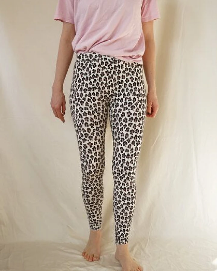 Lena Schokolade Leo Legging aus Bio-Jersey