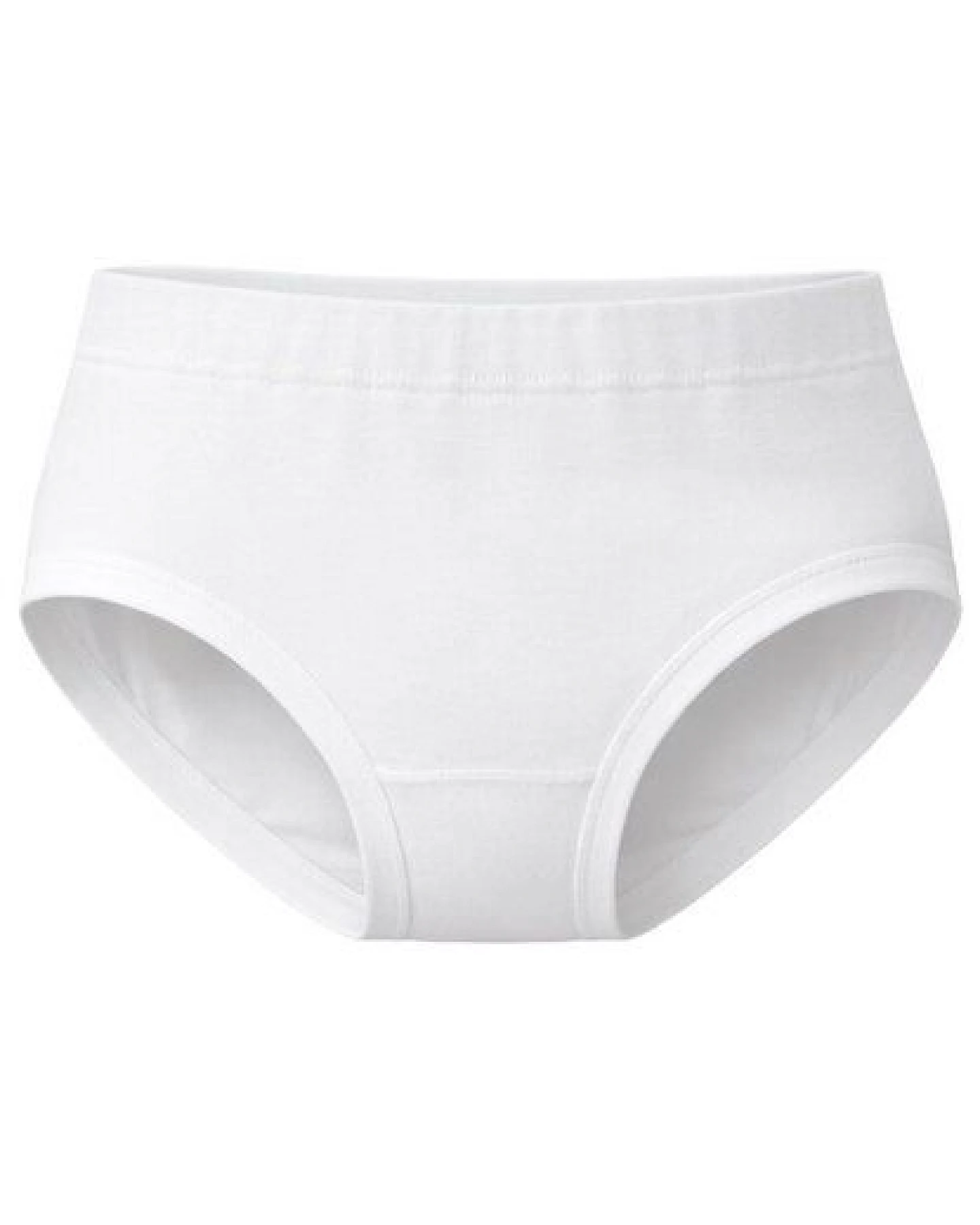 Haasis Bodywear Damen Hüftslip m. Börtchen, 3er Pack, Bio Baumwolle – Ansicht 2