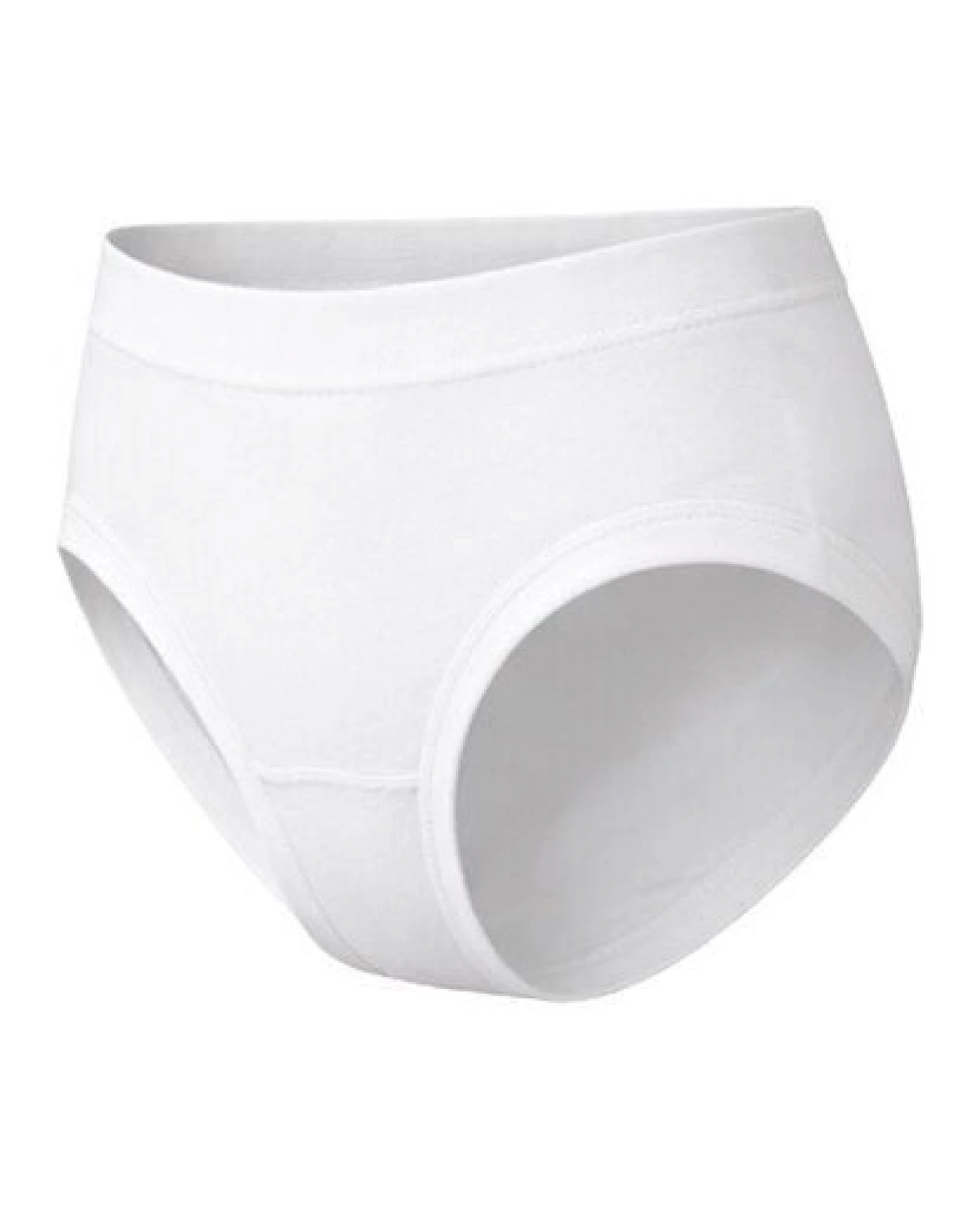 Haasis Bodywear Damen Hüftslip m. Börtchen, 3er Pack, Bio Baumwolle – Ansicht 3