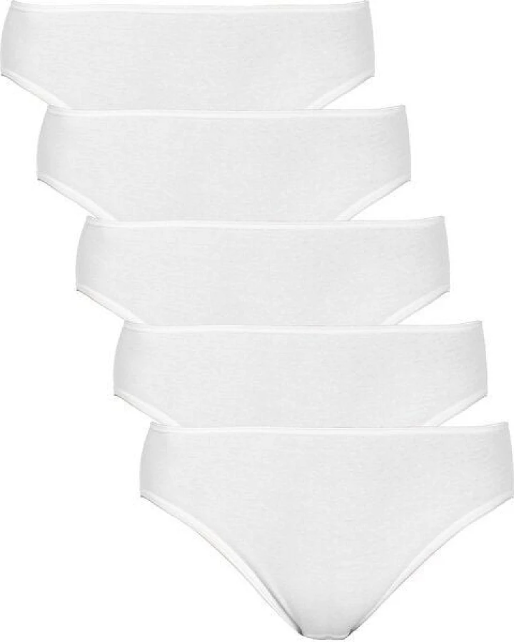 Haasis Bodywear Damen Mini Slip Feinripp 5er Pack