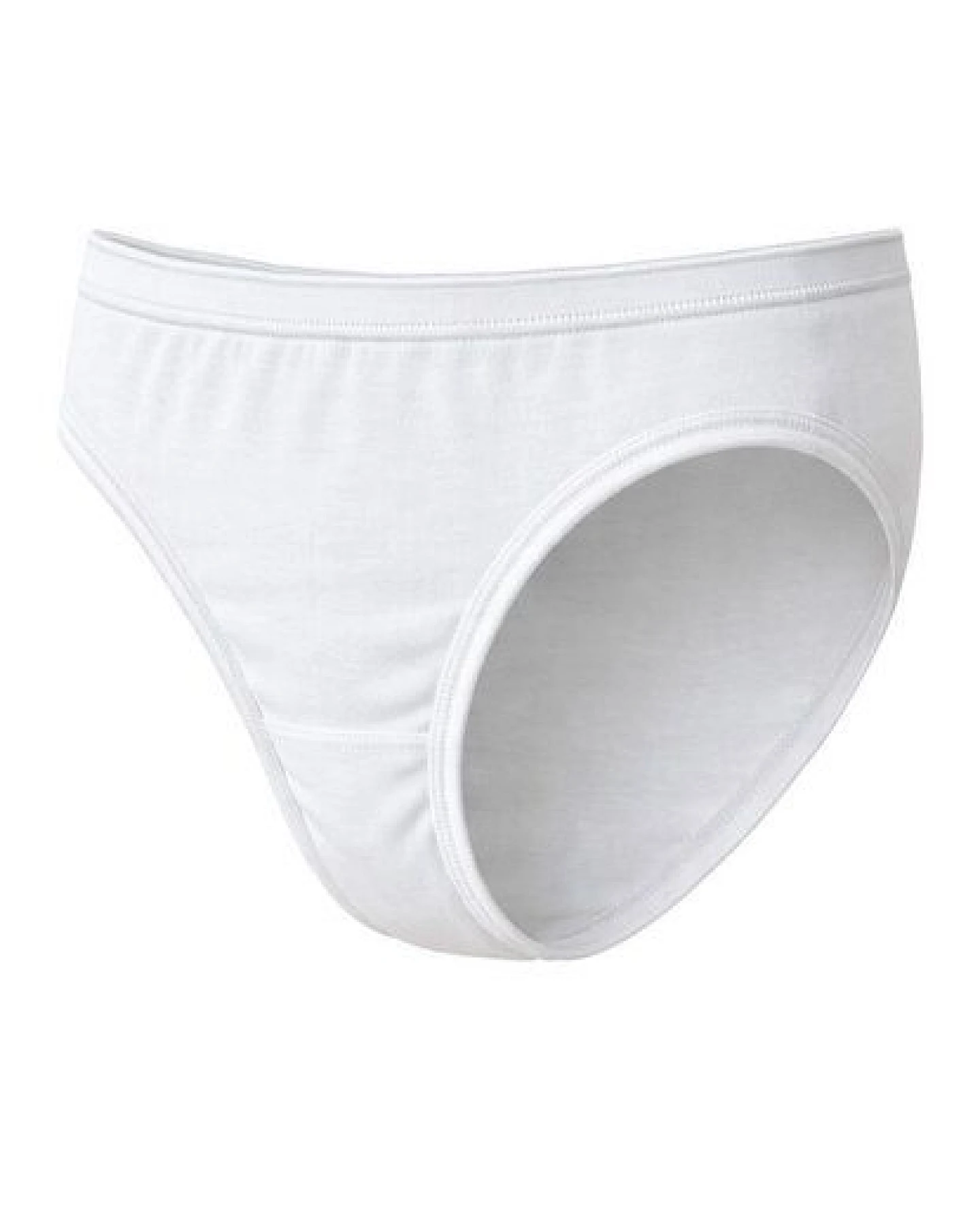 Haasis Bodywear Damen Mini Slip m. Glanzgummi, 3er Pack, Bio Baumwolle – Ansicht 3