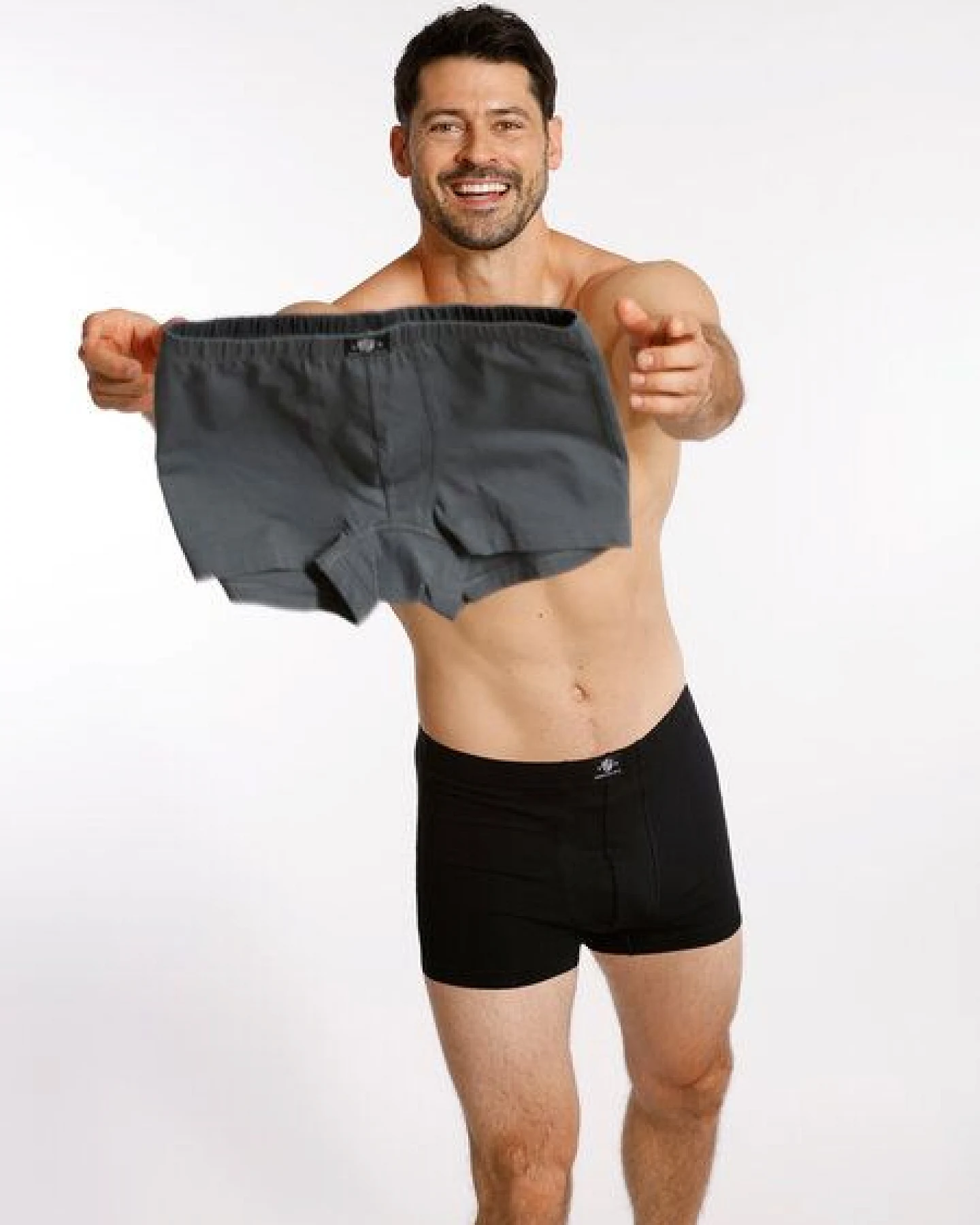 Haasis Bodywear Herren Pants, ohne Eingriff, 5er Pack, Bio Baumwolle/ Elasthan – Ansicht 2