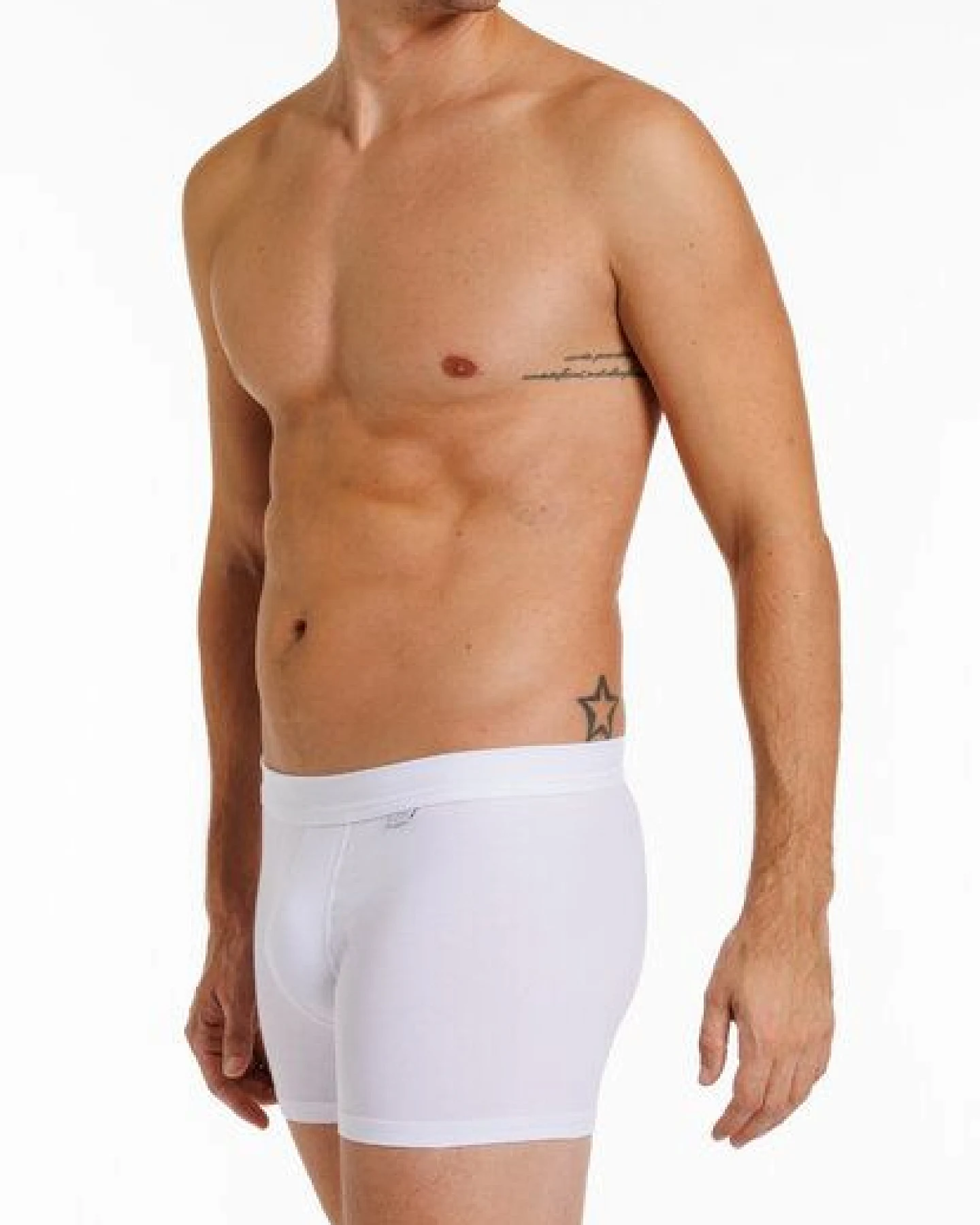 Haasis Bodywear Herren Pants, ohne Eingriff, Weichgummibund, 2er Pack, GOTS zertifiziert – Ansicht 3