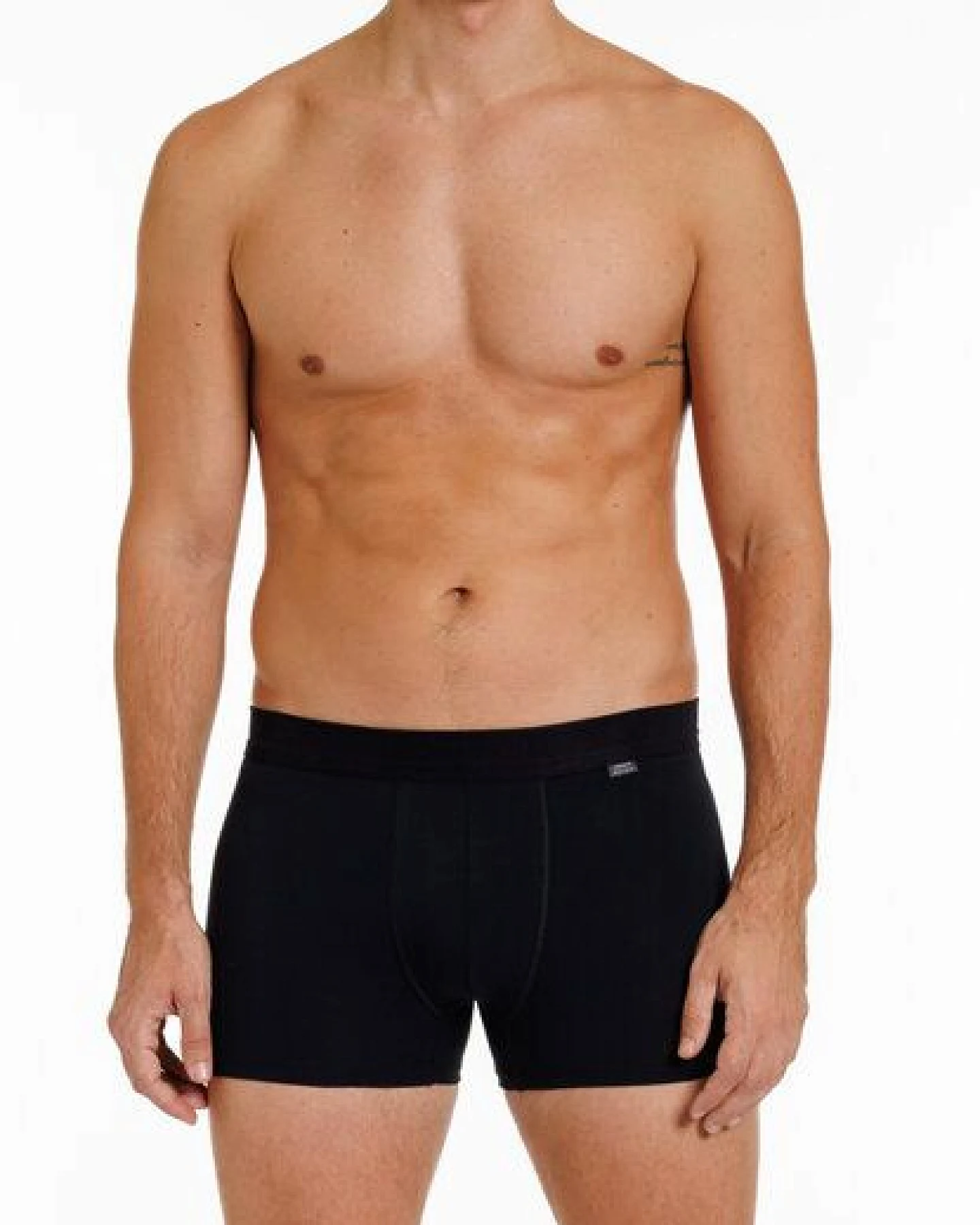 Haasis Bodywear Herren Pants, ohne Eingriff, Weichgummibund, 2er Pack, GOTS zertifiziert – Ansicht 2