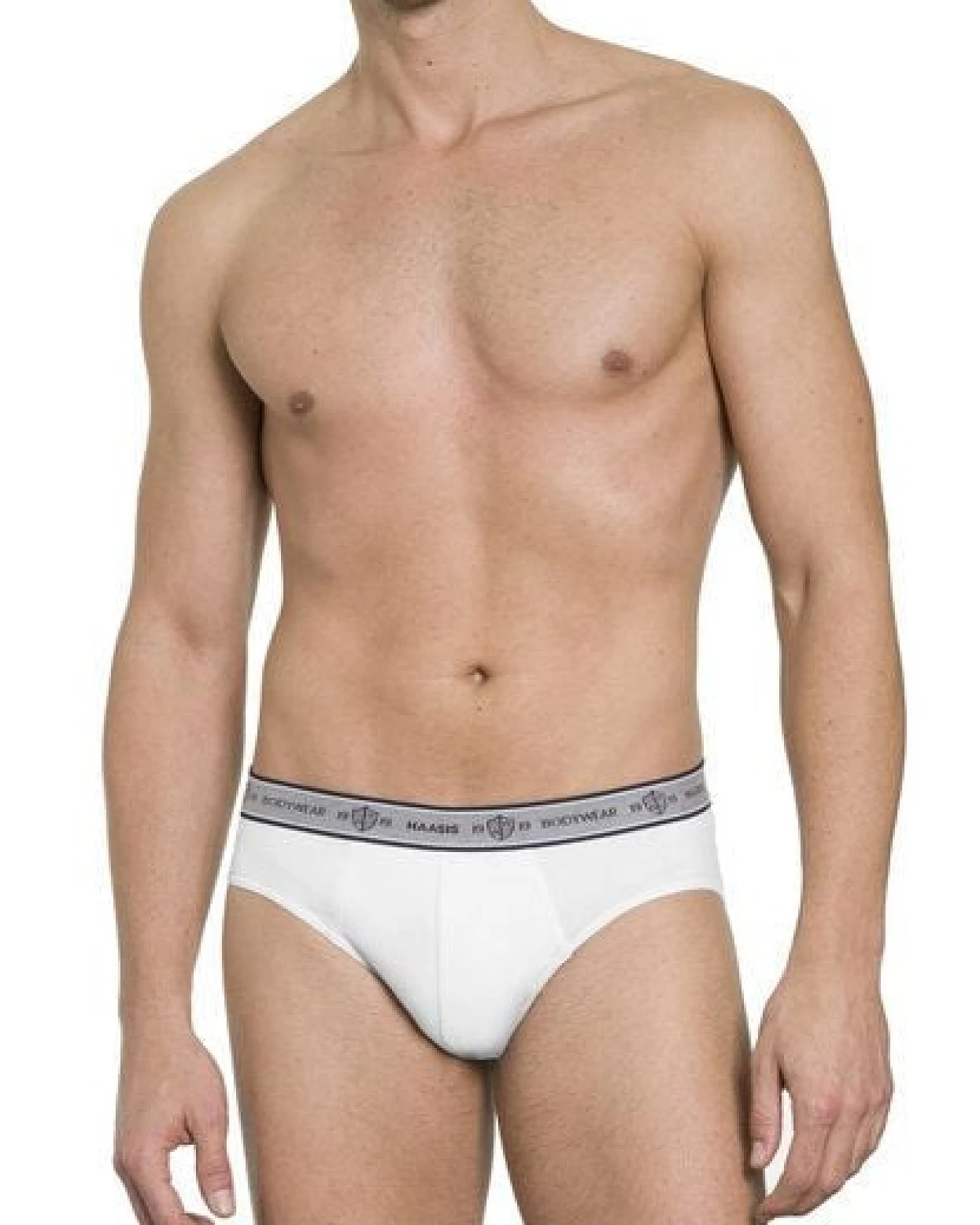 Haasis Bodywear Herren Slip ohne Eingriff Single Jersey 3er Pack,Bio Baumwolle/Elasthan – Ansicht 3