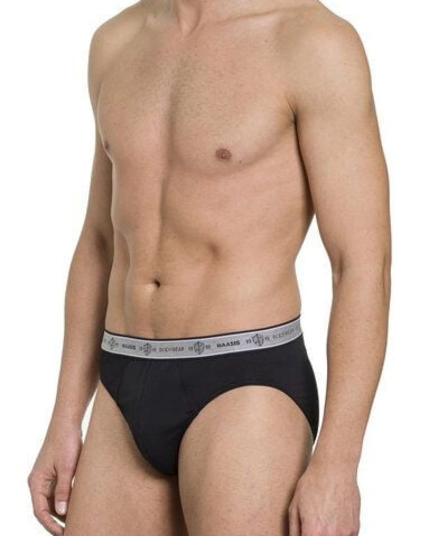 Haasis Bodywear Herren Slip ohne Eingriff Single Jersey 3er Pack,Bio Baumwolle/Elasthan – Ansicht 4