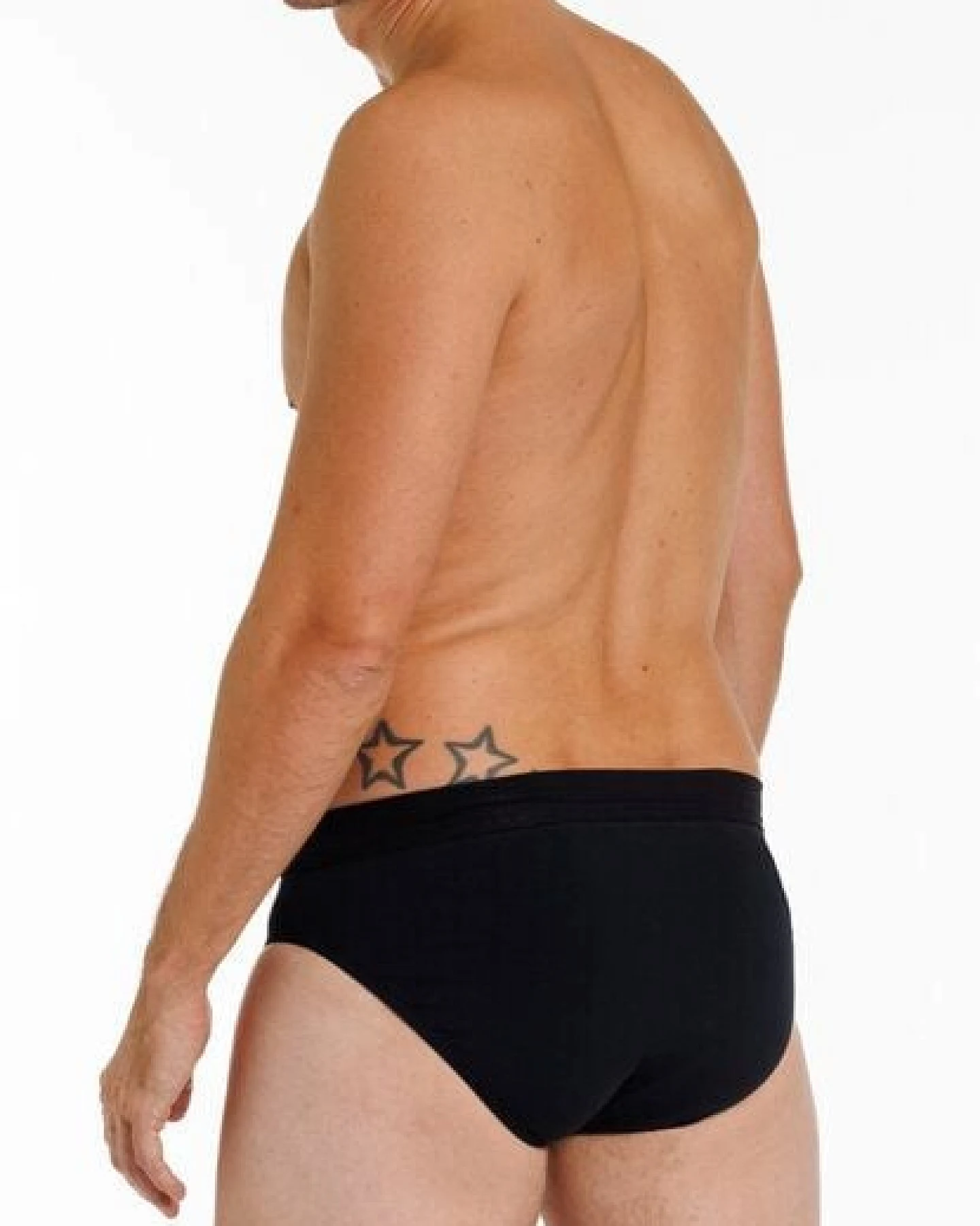 Haasis Bodywear Herren Slip, ohne Eingriff, Weichgummibund, 2er Pack, GOTS zertifiziert – Ansicht 4