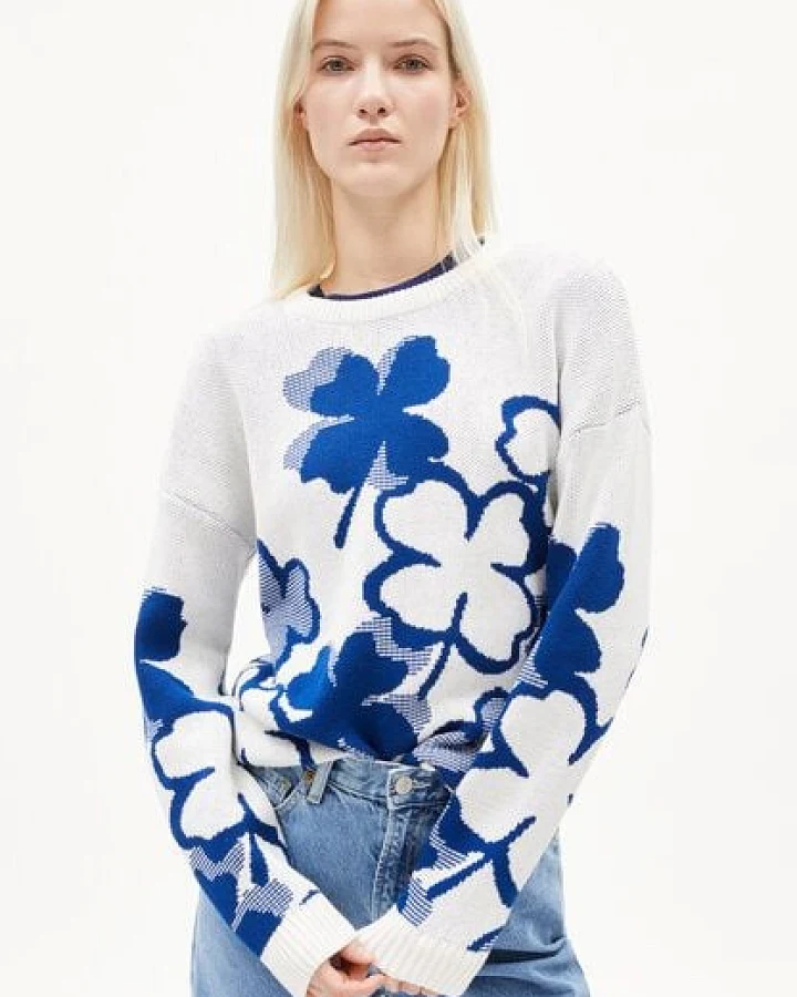 ARMEDANGELS OLESSYAA CLOVER Damen Pullover aus Bio-Baumwolle
