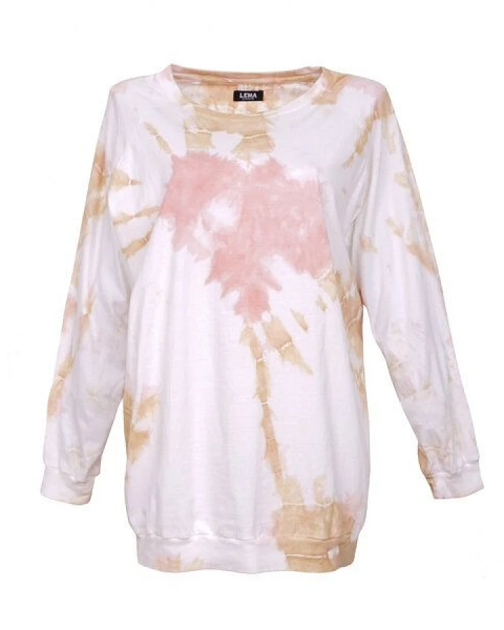 Lena Schokolade Soft Marble Shirt aus Bio-Baumwolle