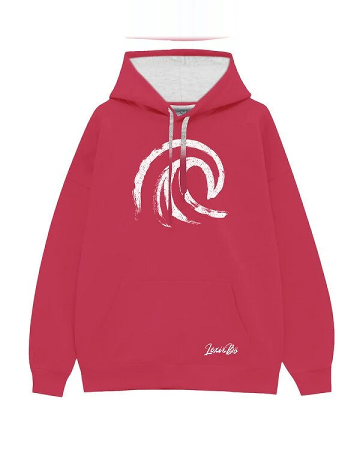 Lexi&Bö Wave Oversized Hoodie Damen