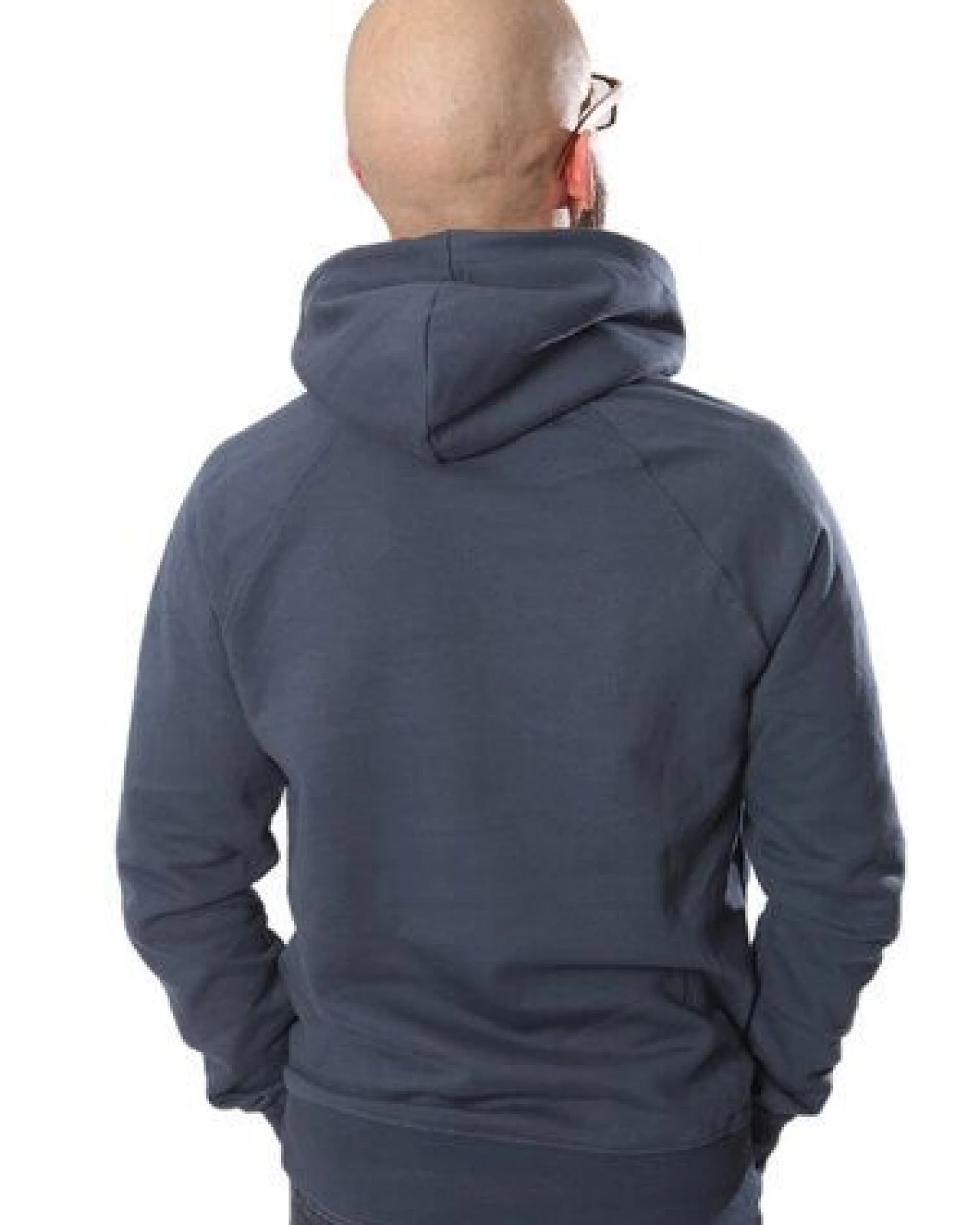 Life-Tree Organic Fairwear Hoodie Men Fairwear Organic Dark WoodenIris/ – Ansicht 3