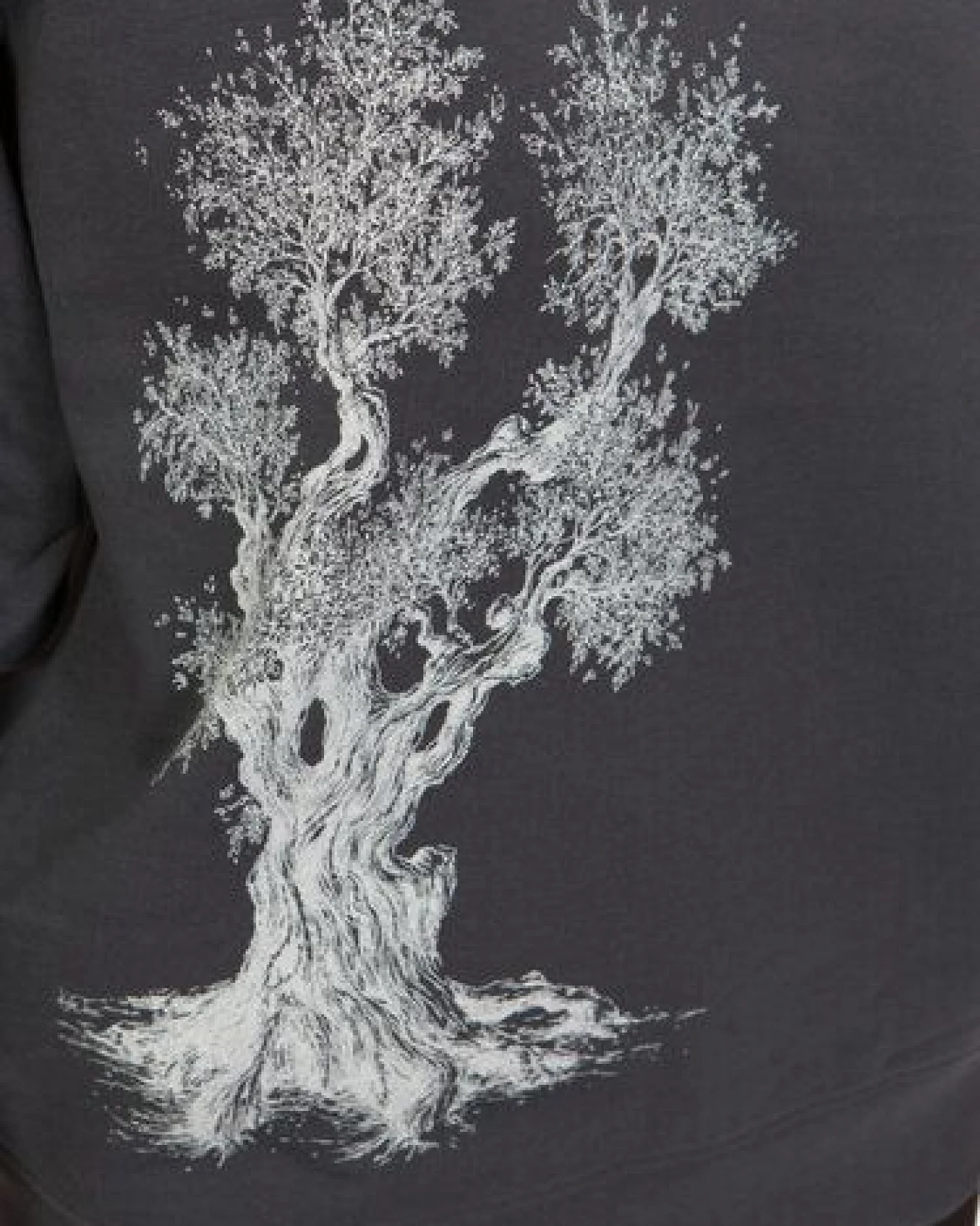 Life-Tree Organic Fairwear Sweater Unisex Olive Tree – Ansicht 3