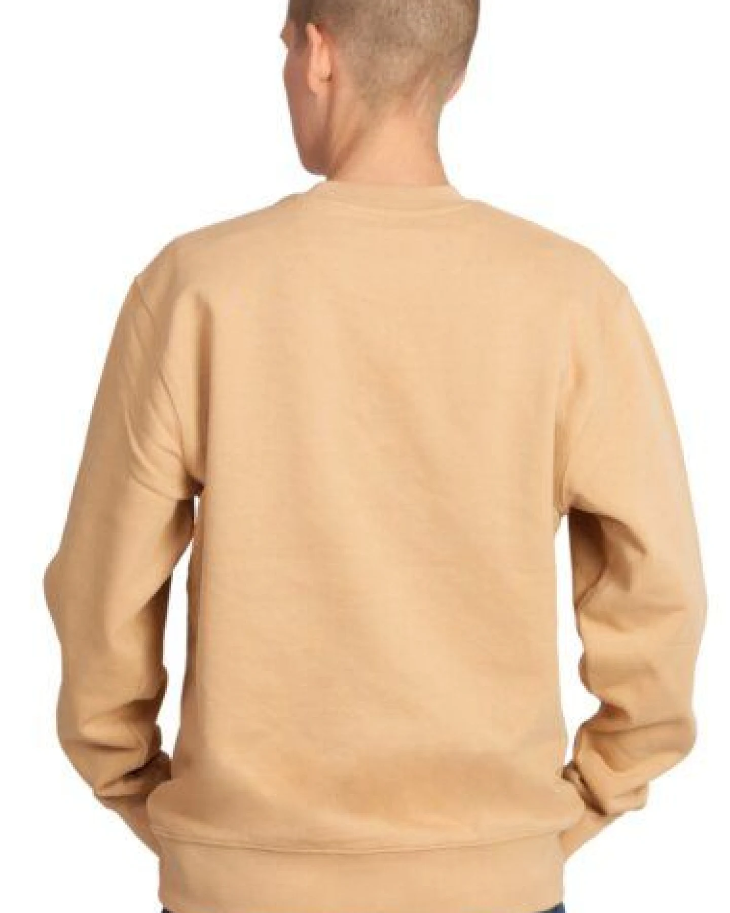 Life-Tree Sweater aus Biobaumwolle Fairwear Unisex "Weltenbaum" in Latte – Ansicht 3