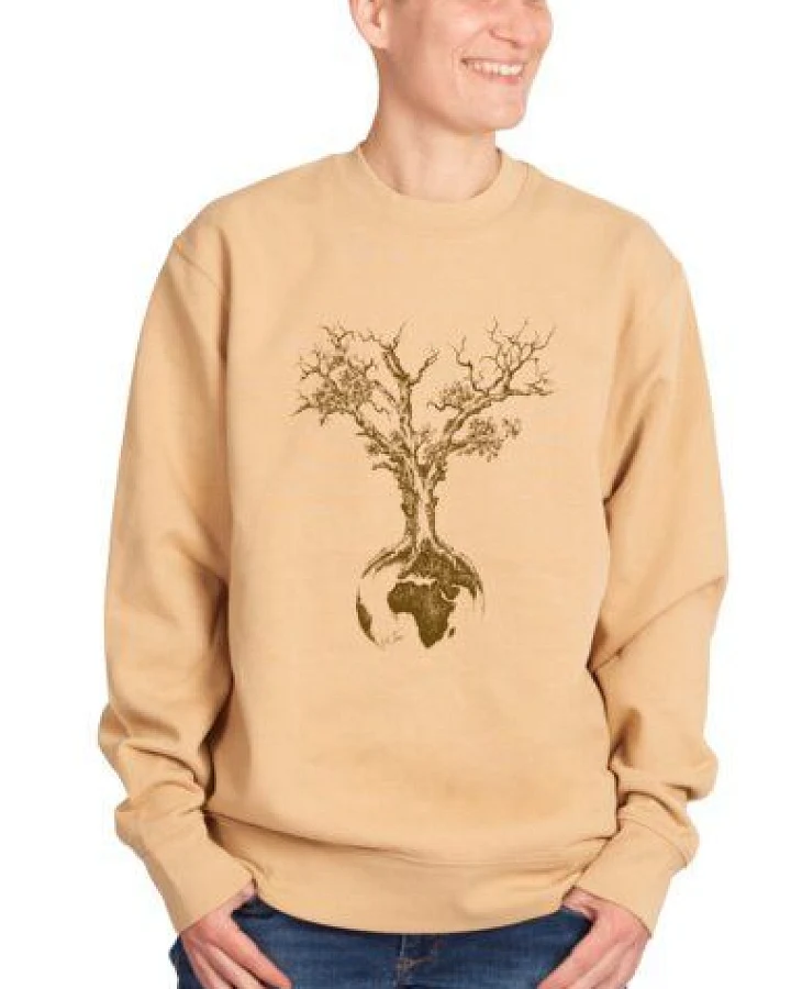 Life-Tree Organic Fairwear Sweater Unisex Weltenbaum