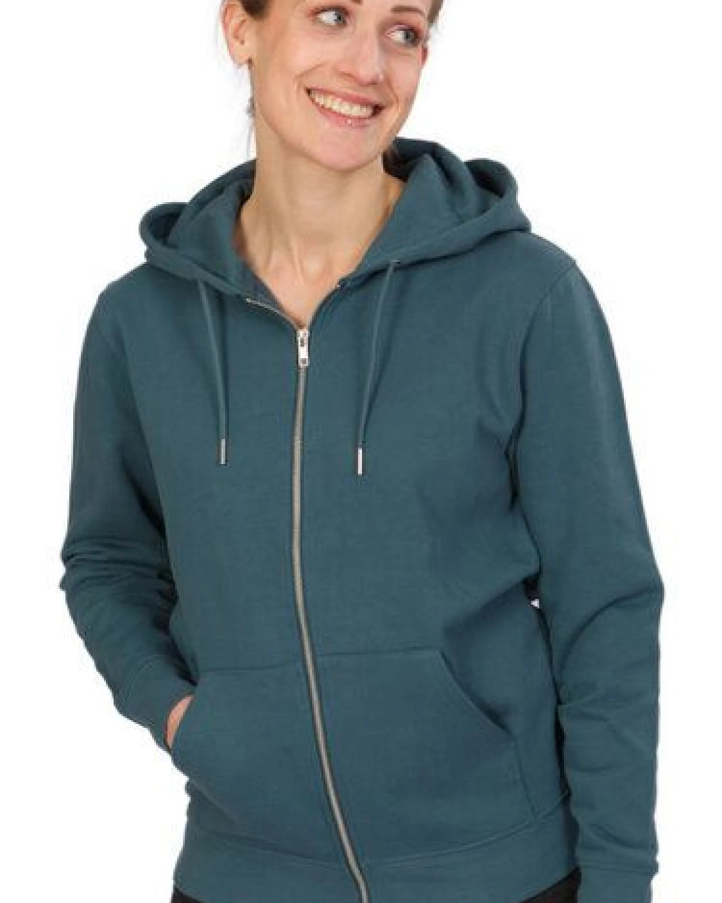 Life-Tree Organic Fairwear Zipper Unisex Weltenbaum – Ansicht 4