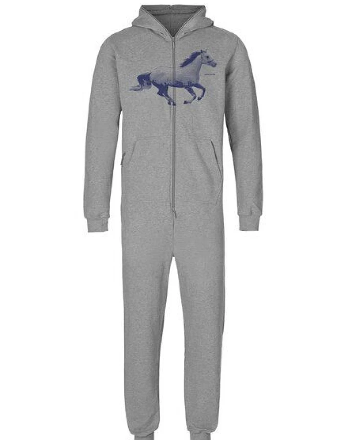 Peaces.bio - handbedruckte Biomode Jumpsuit Horsepower Herren