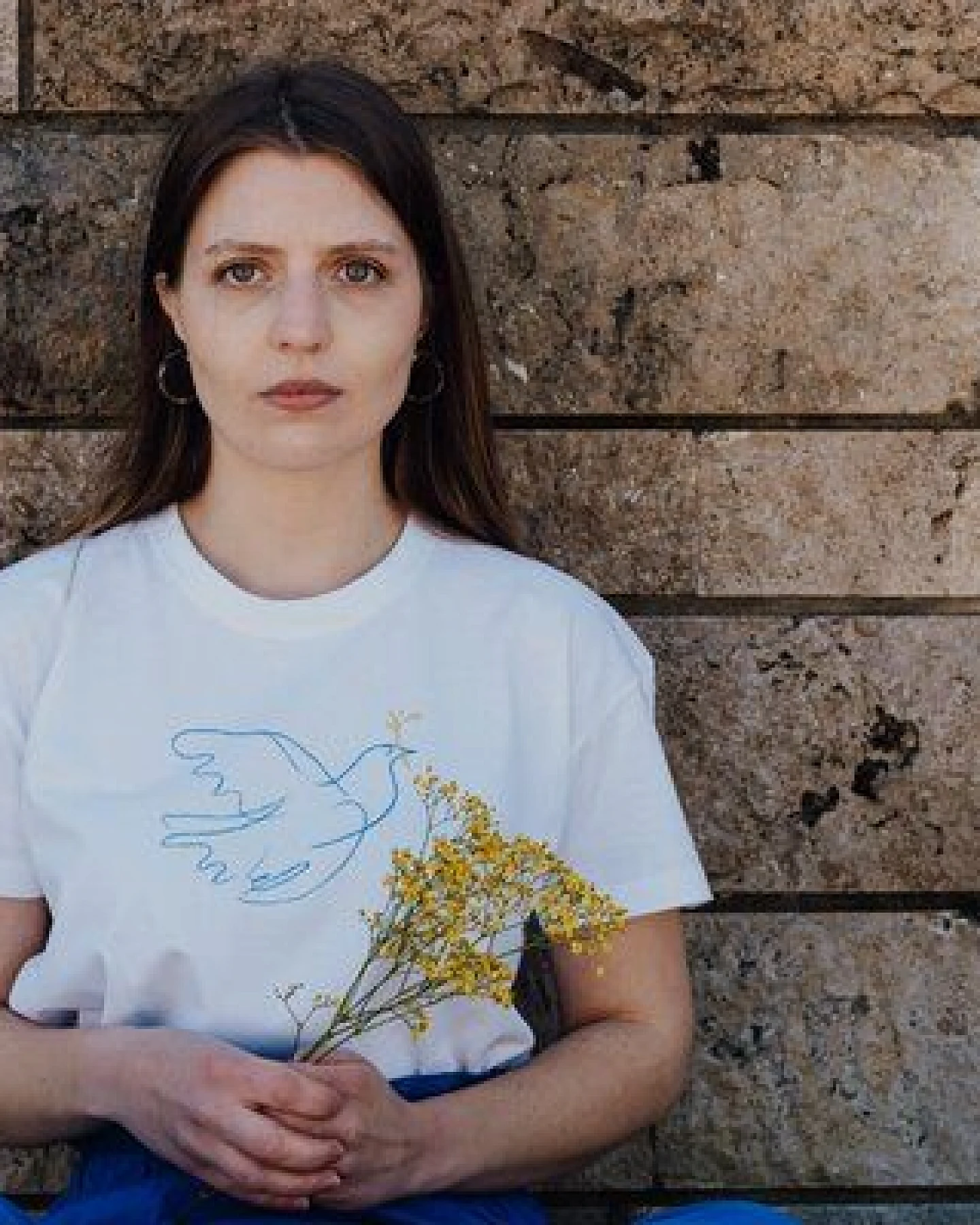 Sophia Schneider-Esleben Friedens T-Shirt Unisex – Ansicht 2