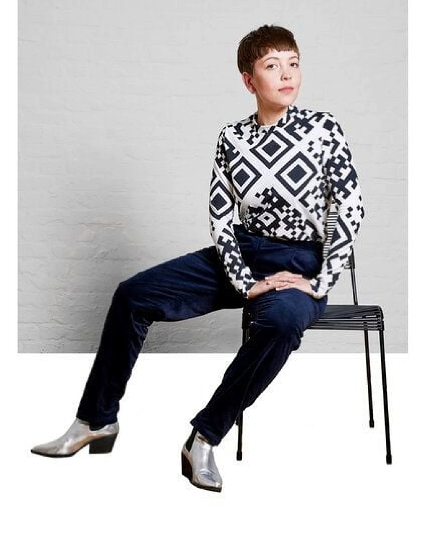 Sophia Schneider-Esleben Longsleeve Paula, aus Bio-Baumwolle – Ansicht 3