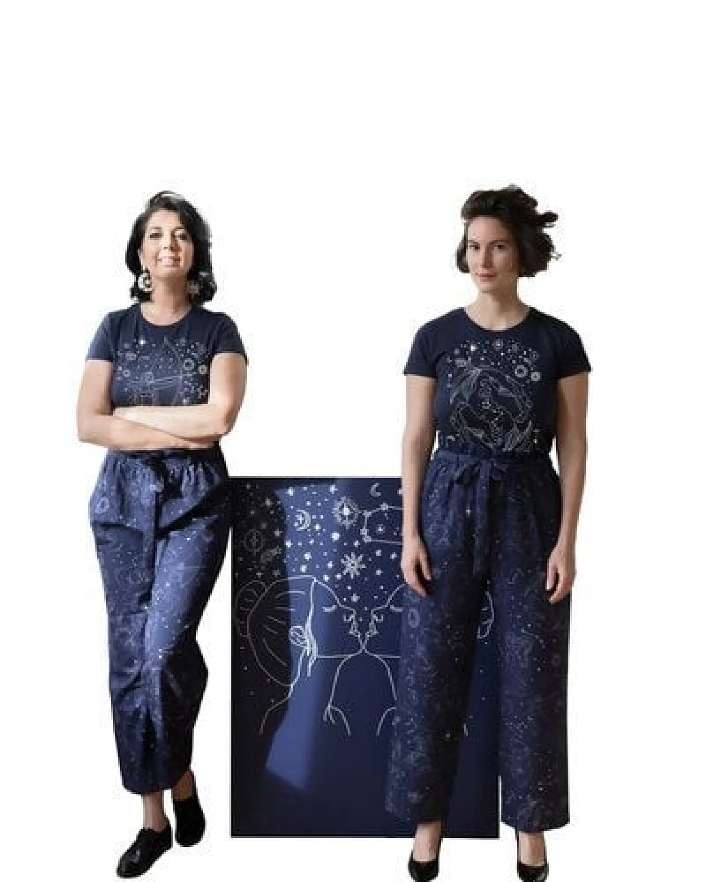 Sophia Schneider-Esleben T-Shirt Zodiac, Damen T-Shirt aus Bio-Baumwolle – Ansicht 2