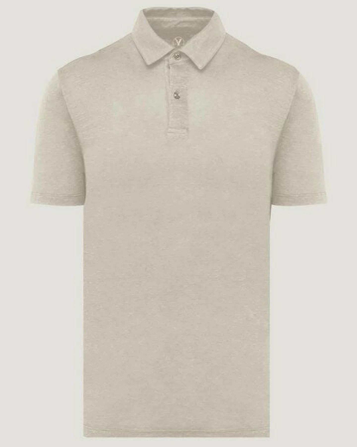 YTWOO Leichtes Herren Leinen Poloshirt – Ansicht 2