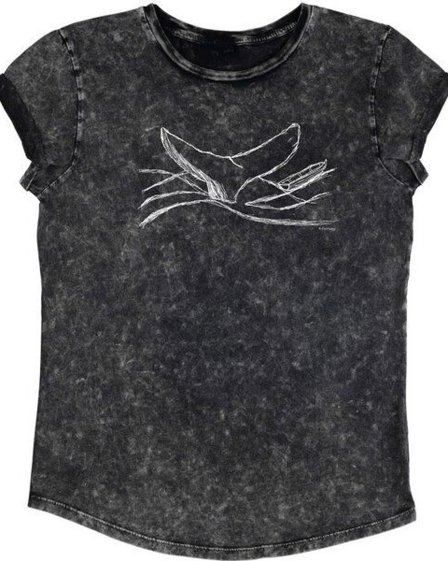 ilovemixtapes Bio Damen T-Shirt "Walflosse" – Ansicht 3