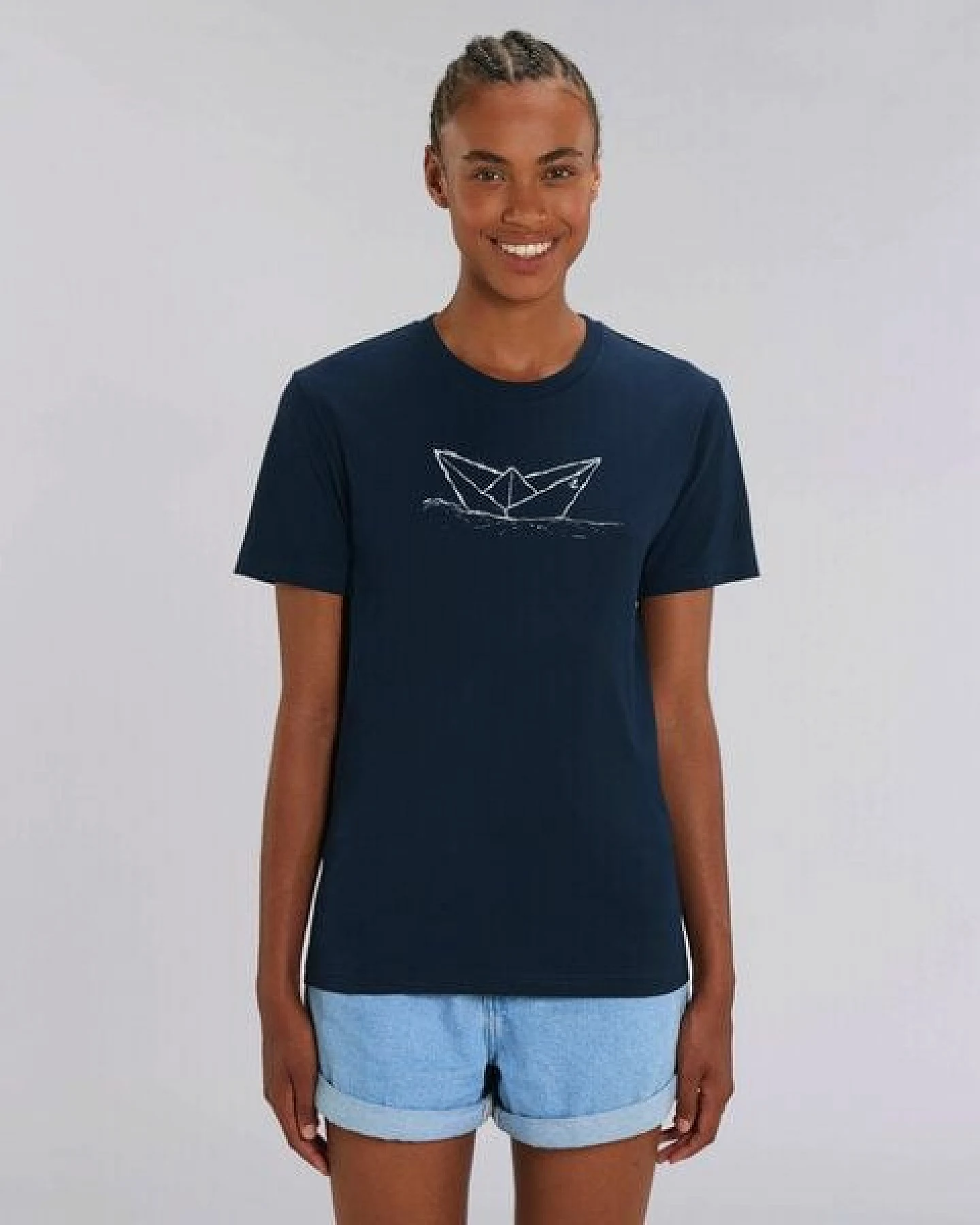 ilovemixtapes Biofaires Paperboat Unisex T-Shirt aus Bio-Baumwolle – Ansicht 3