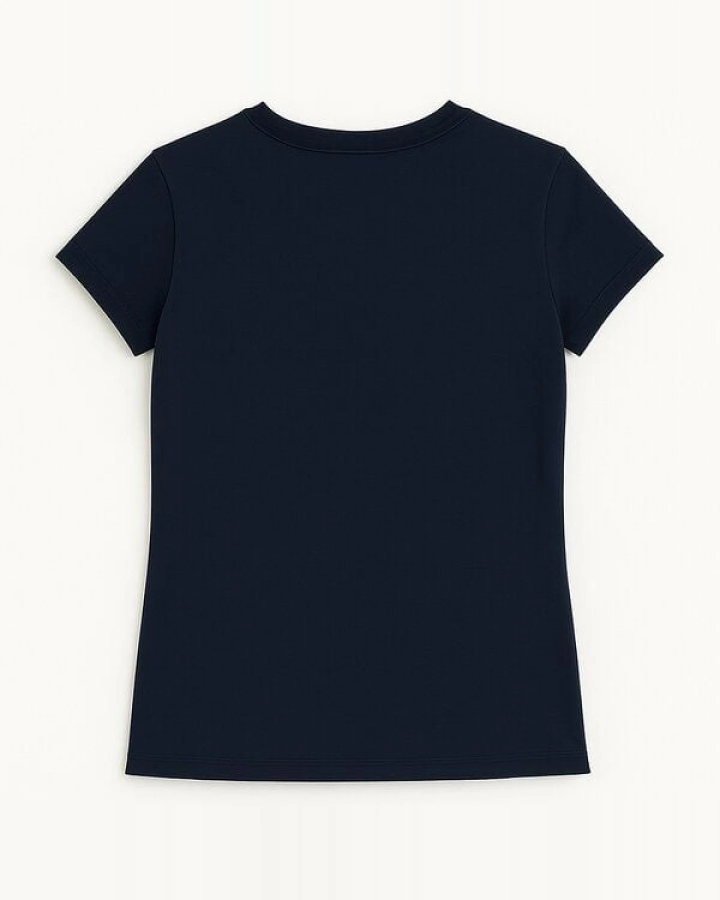 ilovemixtapes Maritimes Damen T-Shirt mit Seepferdchen-Print – fair, handbedruckt & nachhaltig – Ansicht 3