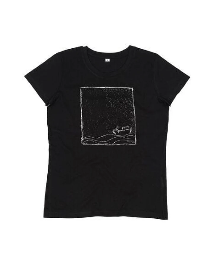 ilovemixtapes Rough Sea Women Essential T-Shirt