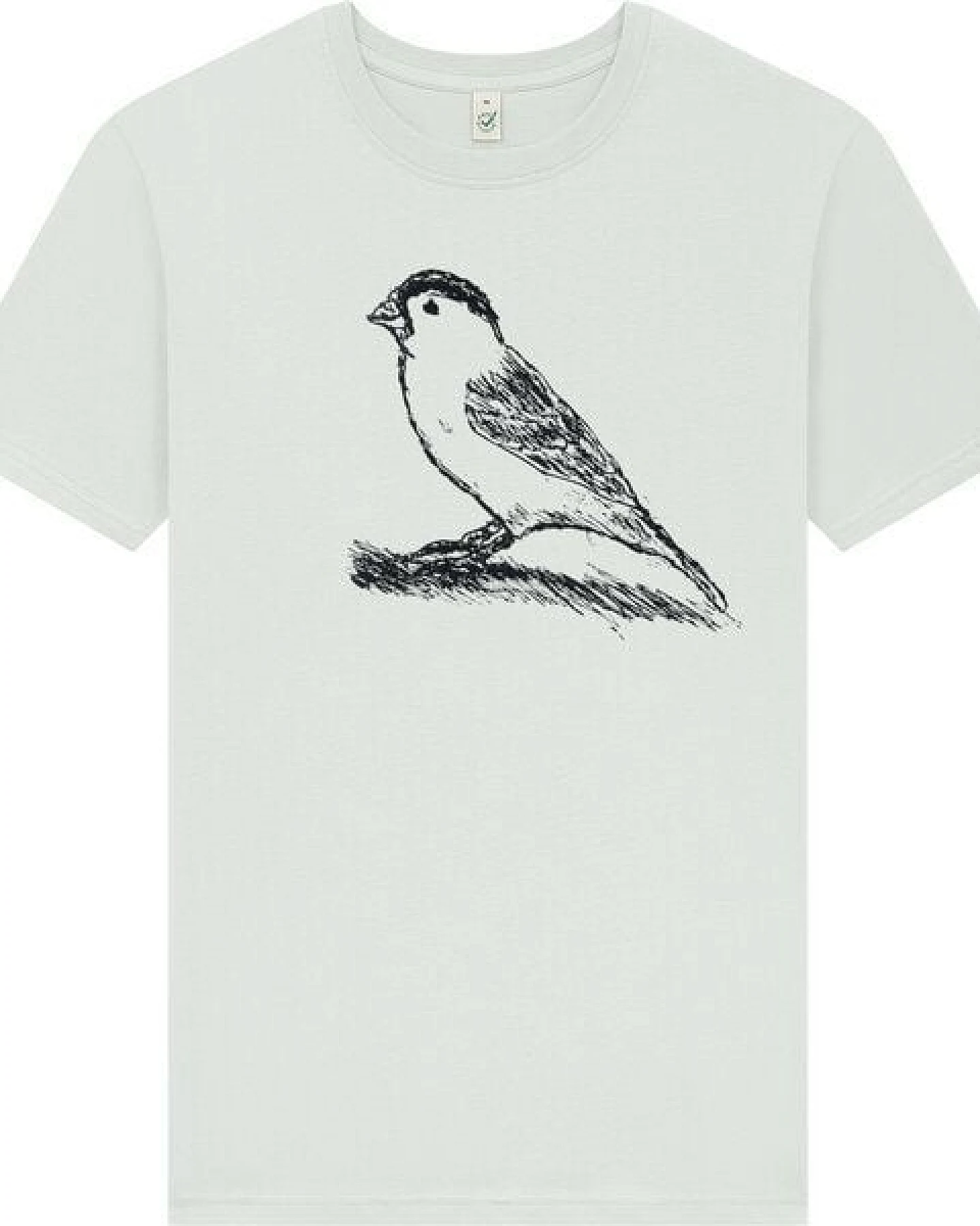 ilovemixtapes Spatz Unisex T-Shirt aus Bio-Baumwolle – Ansicht 2