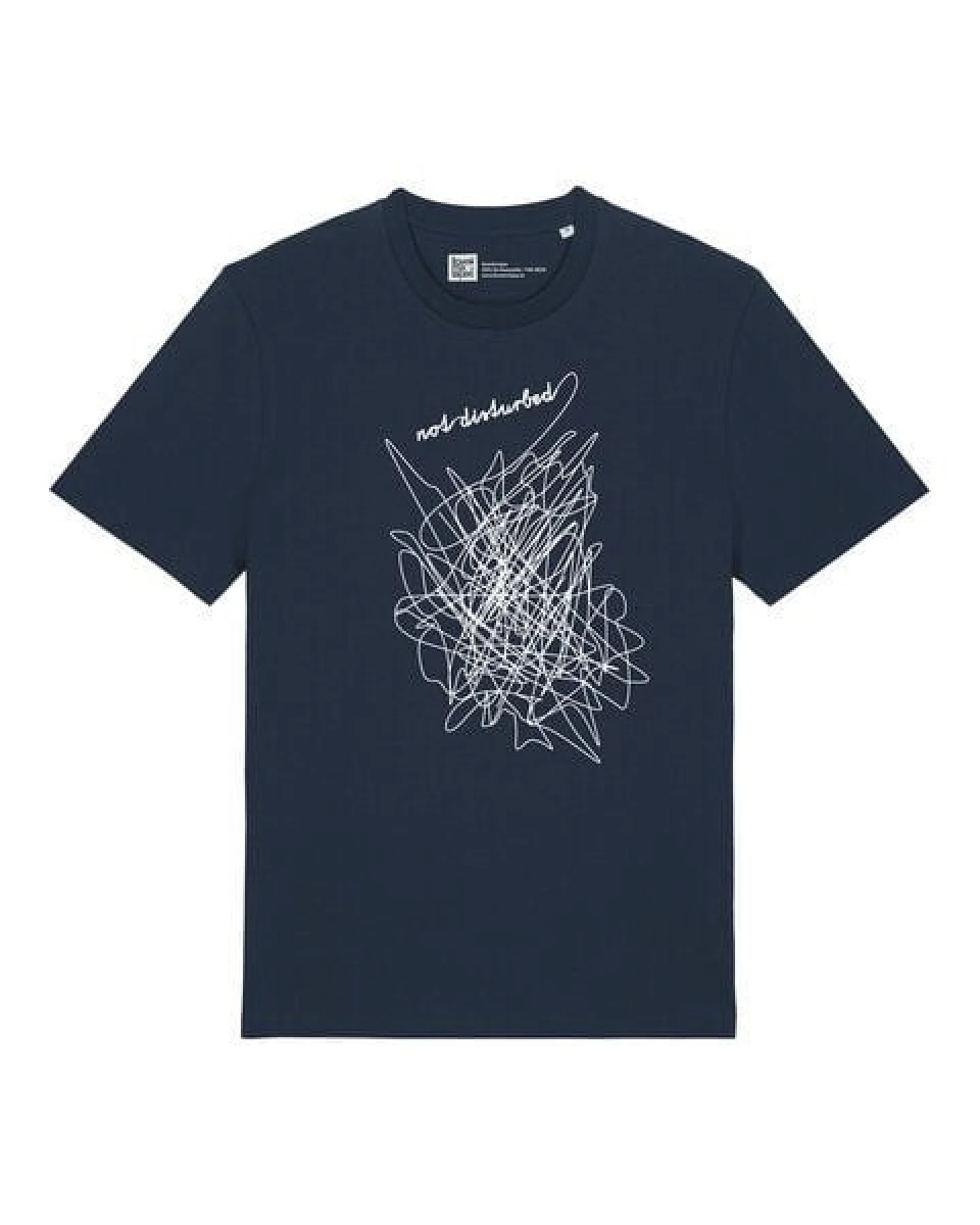 ilovemixtapes Unisex T-Shirt mit not disturbed Motiv – Nachhaltig, Fair, Vegan, Bio-Baumwolle – Ansicht 3