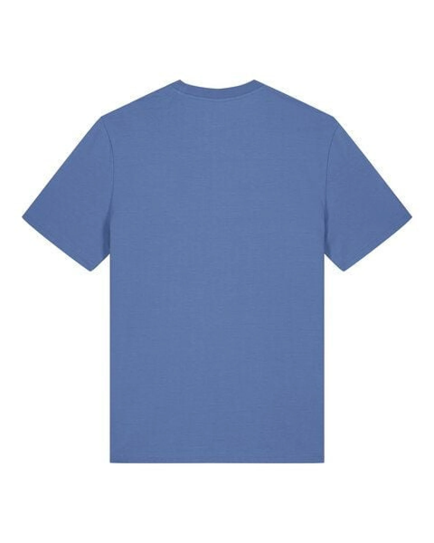 ilovemixtapes Wellenwall T-Shirt Unisex – Bright Blue – Bio Baumwolle – Relaxed Fit – Handdruck in Weiß – Fair & Vegan – Ansicht 2
