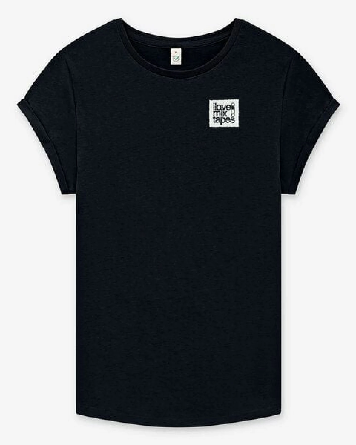 ilovemixtapes mixtapes against fascism Frauen T-Shirt aus Biobaumwolle GEGEN NZS – Ansicht 2