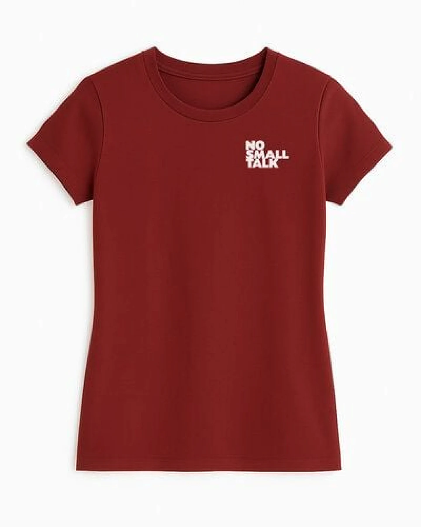 ilovemixtapes no small talk Women Essential T-Shirt aus Baumwolle (Bio) – Ansicht 2
