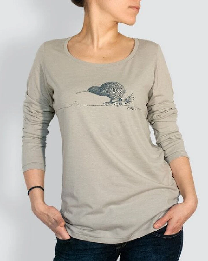 little kiwi Damen Longsleeve, "Kiwi"