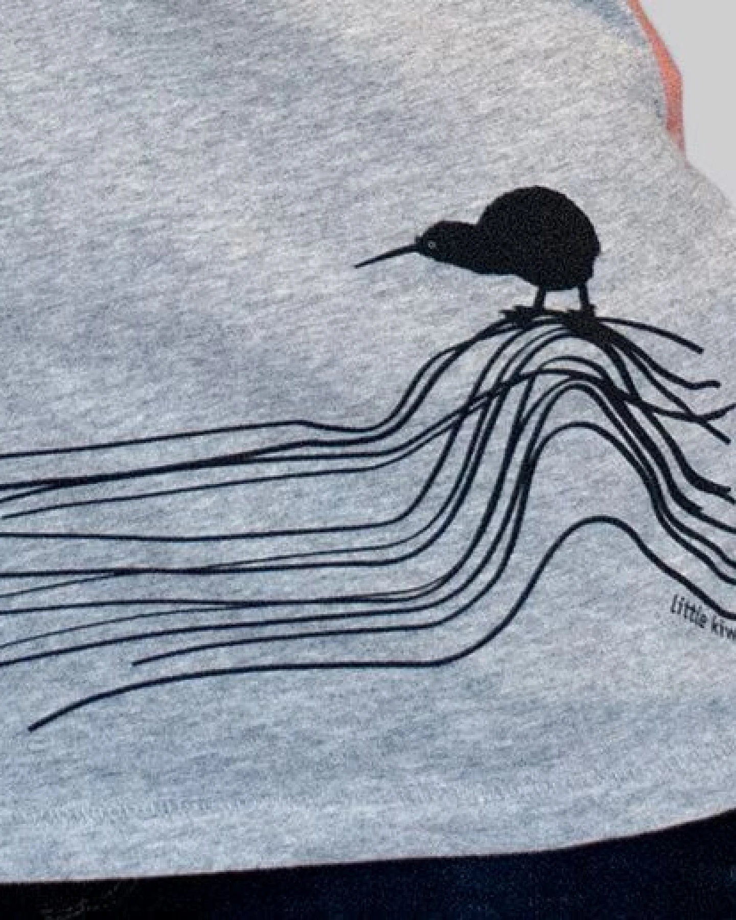 little kiwi Damen Longsleeve, "Kiwis Abenteuer" – Ansicht 4